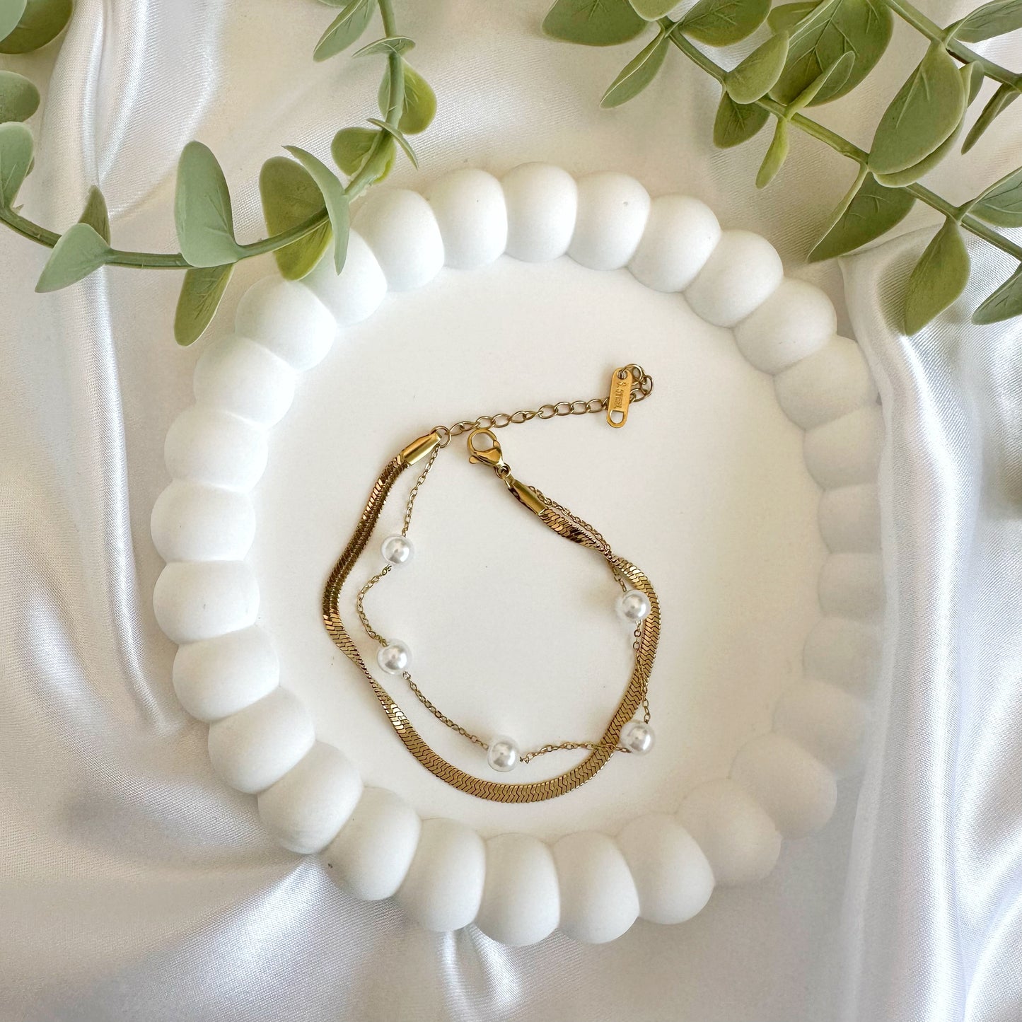 Fein Armband 14 K