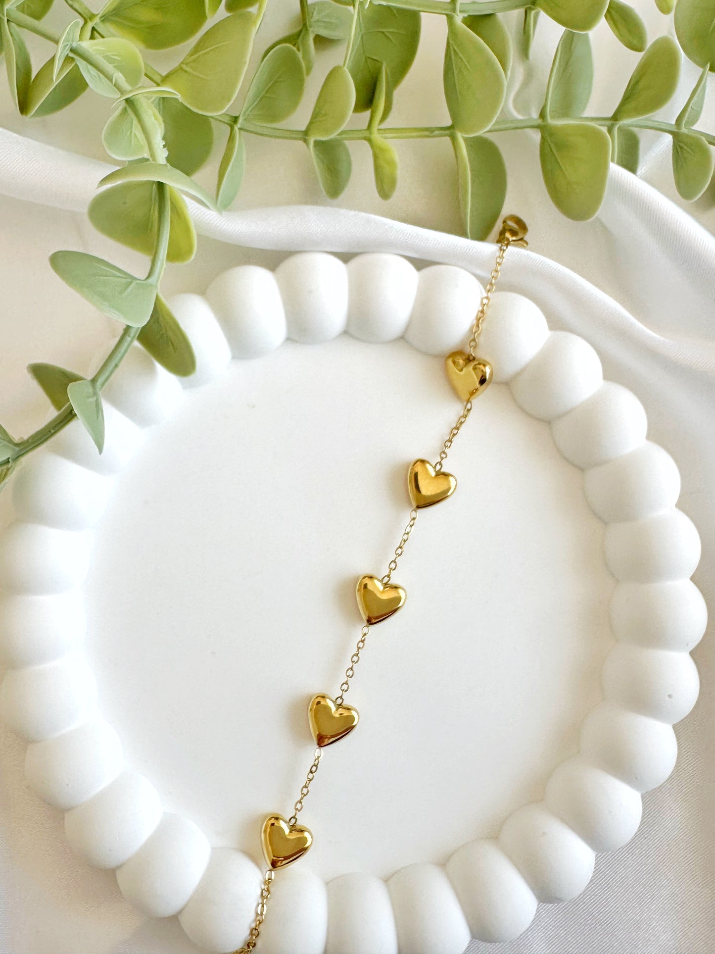 Heart Armband 14 K
