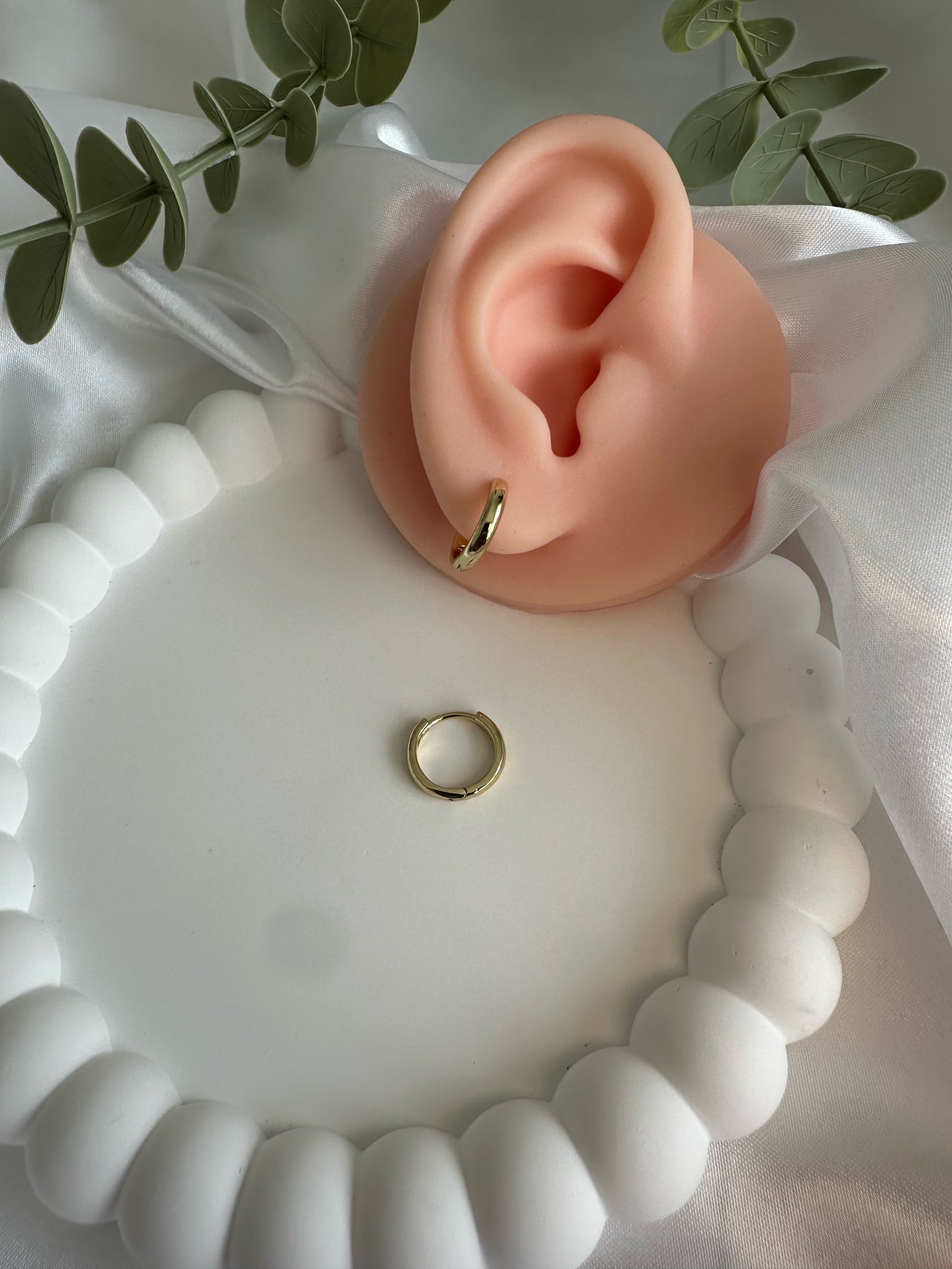 Clean Ohrring 14 K