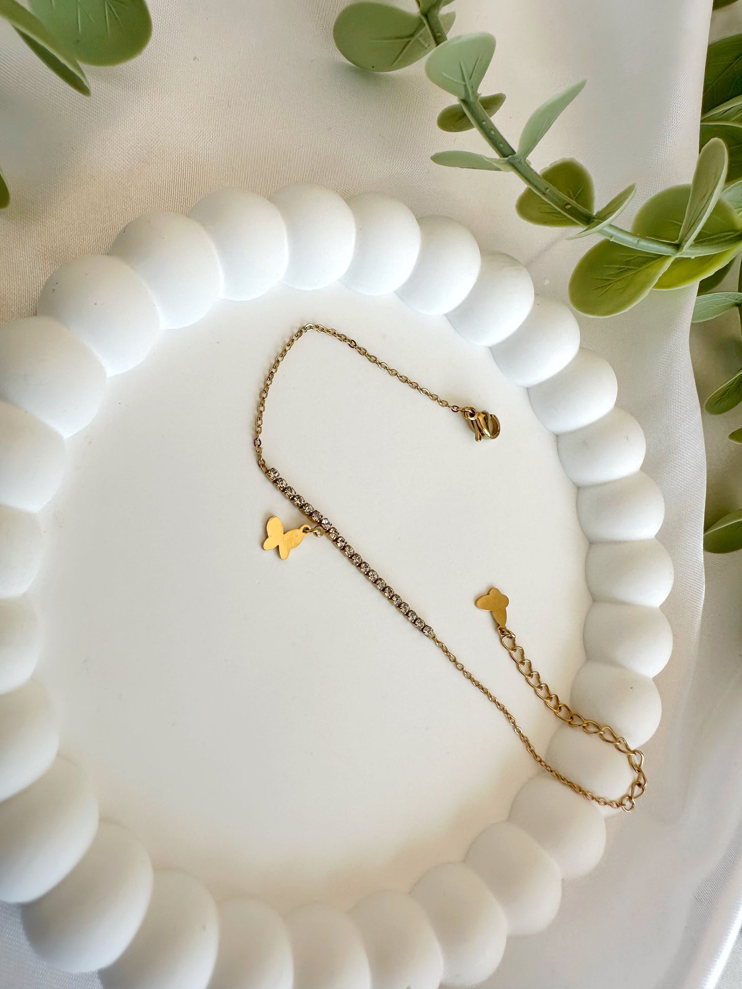 Butterfly Armband 14 K