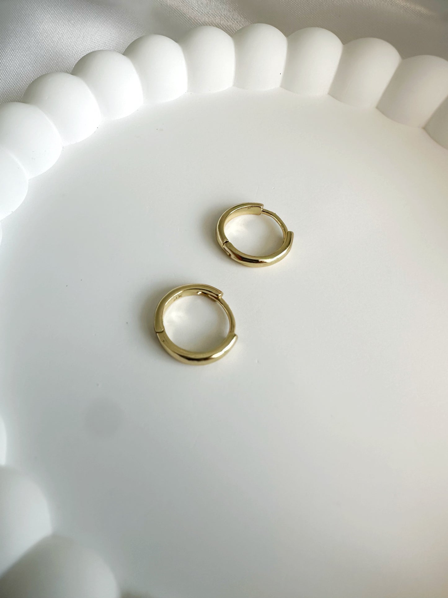 Clean Ohrring 14 K