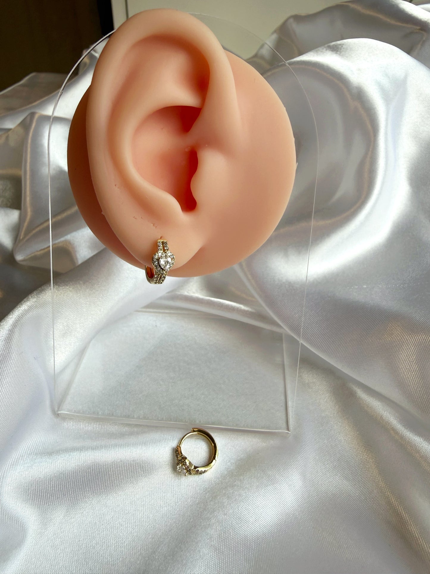 Mini Herz Ohrring