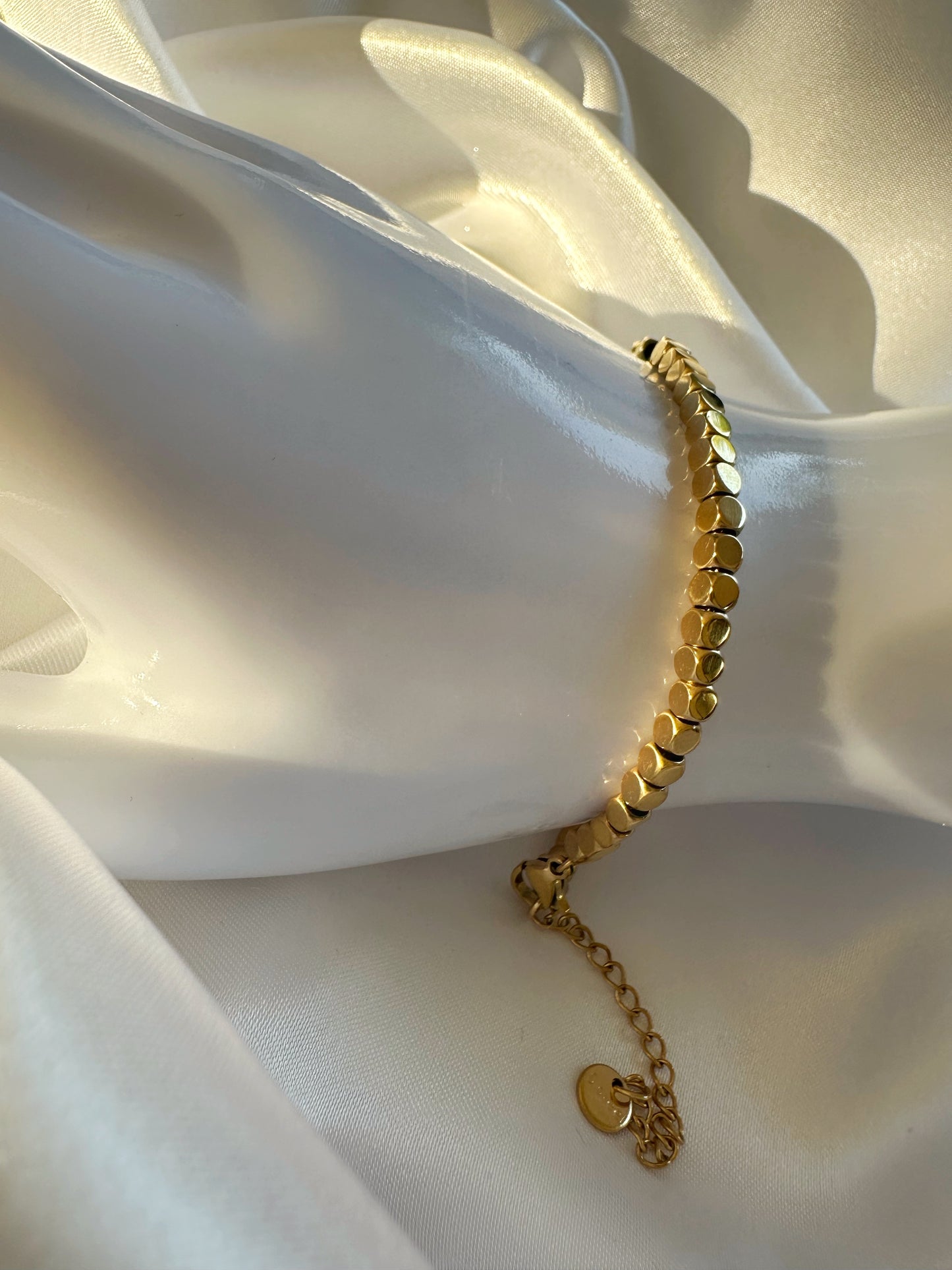 Zeitlos Armband 14 K vergoldet