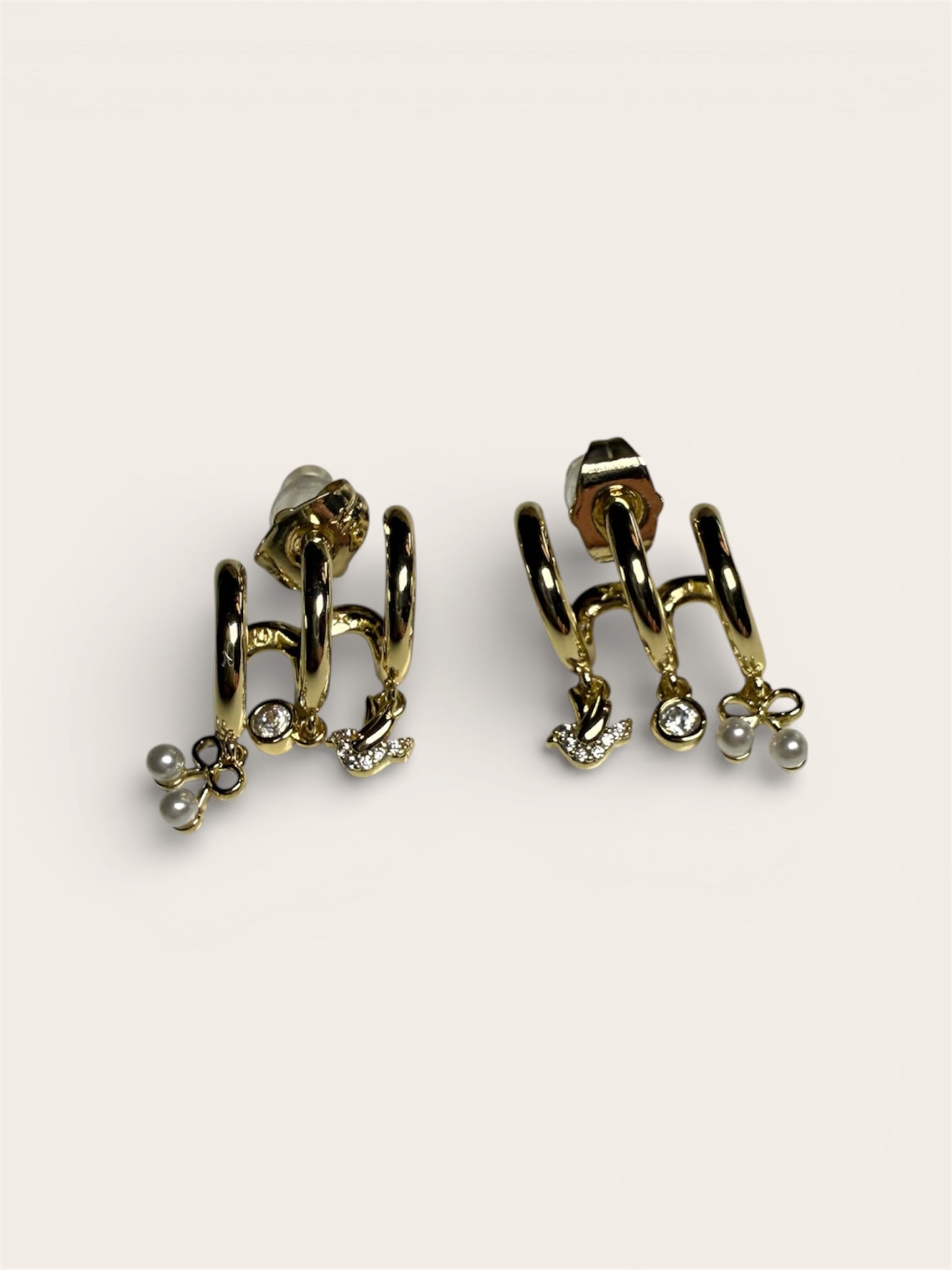 3 in 1 Kirsch Ohrring