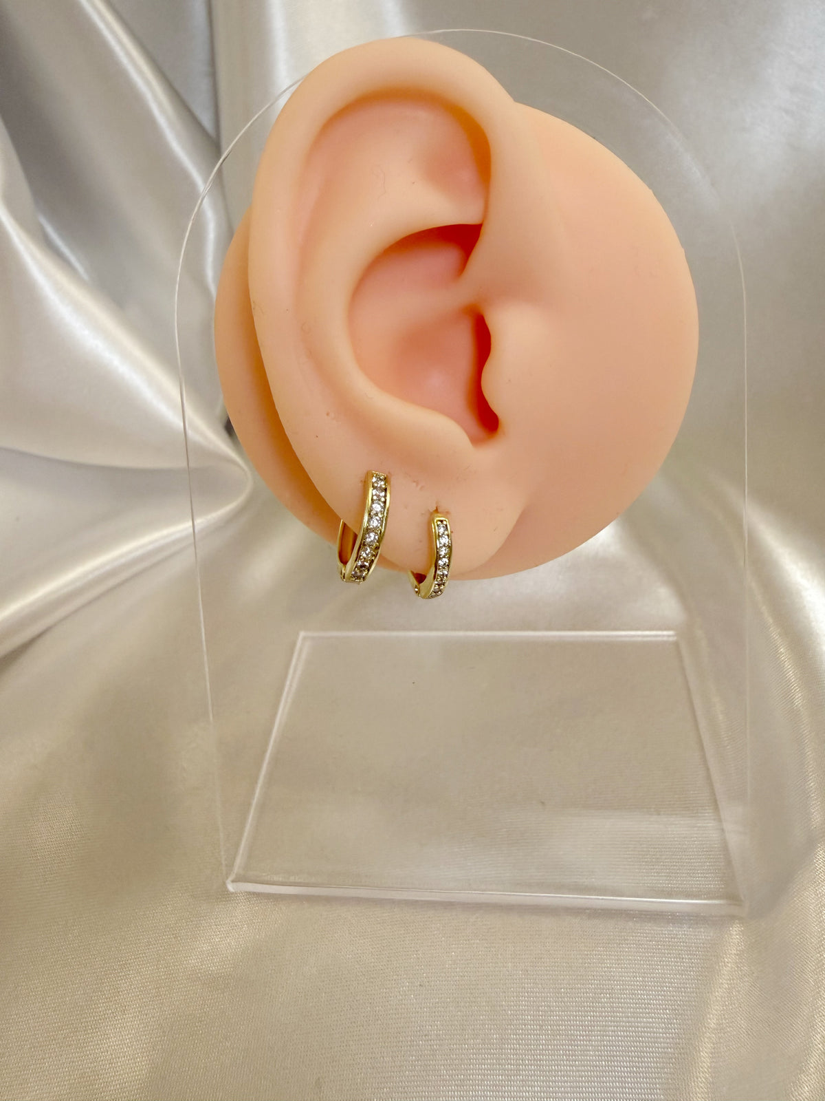 Belle Ohrring Gold&Silber