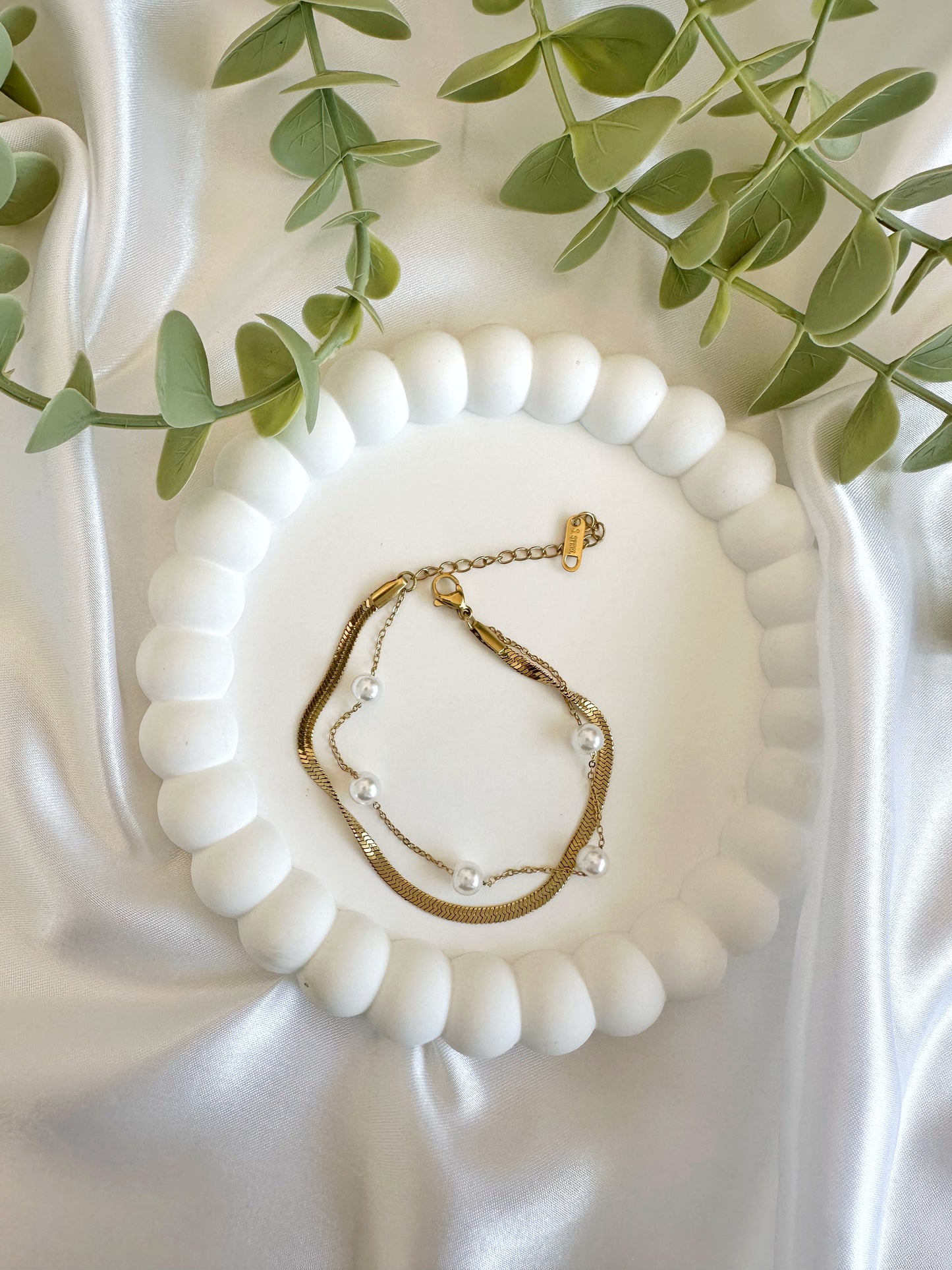 Fein Armband 14 K