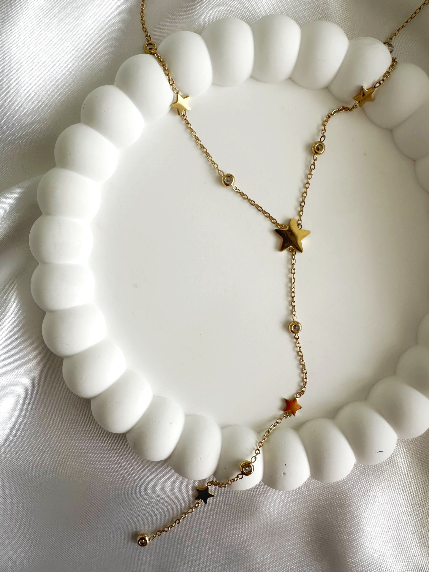 Himmel Halskette 14 K