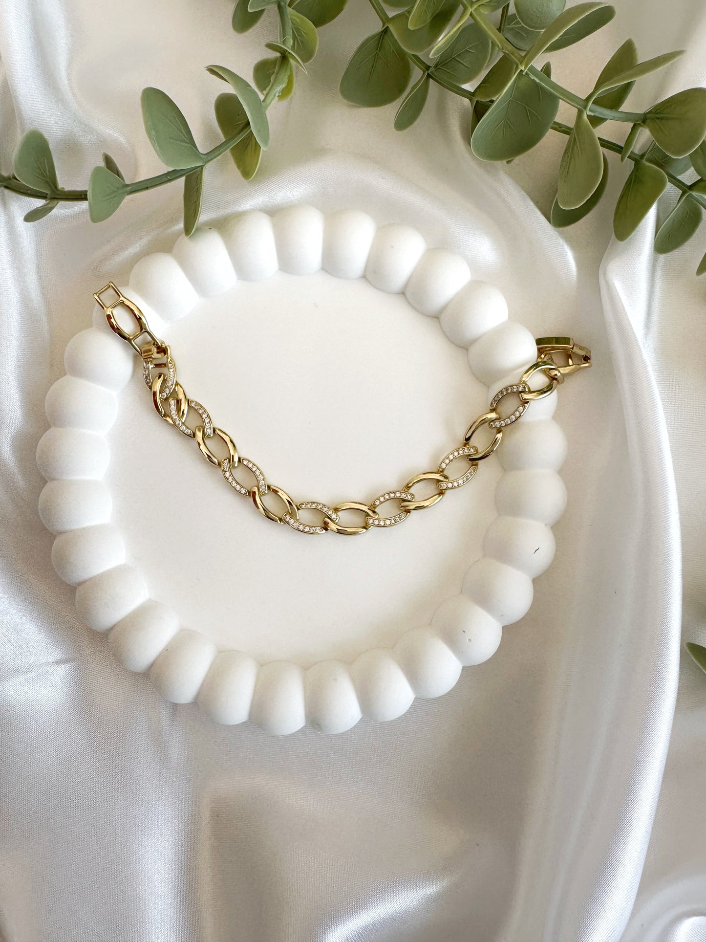 Glanz Armband 14 K