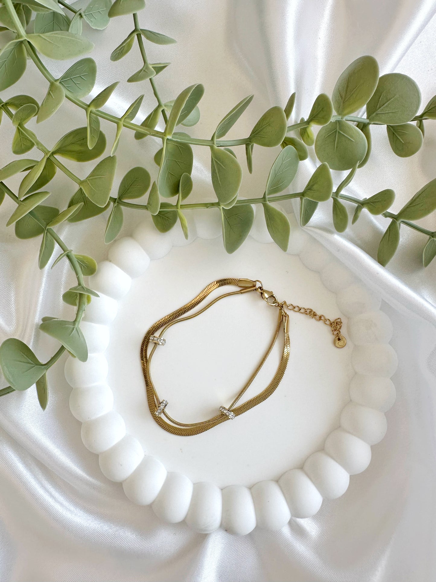 Klar Armband 14 K