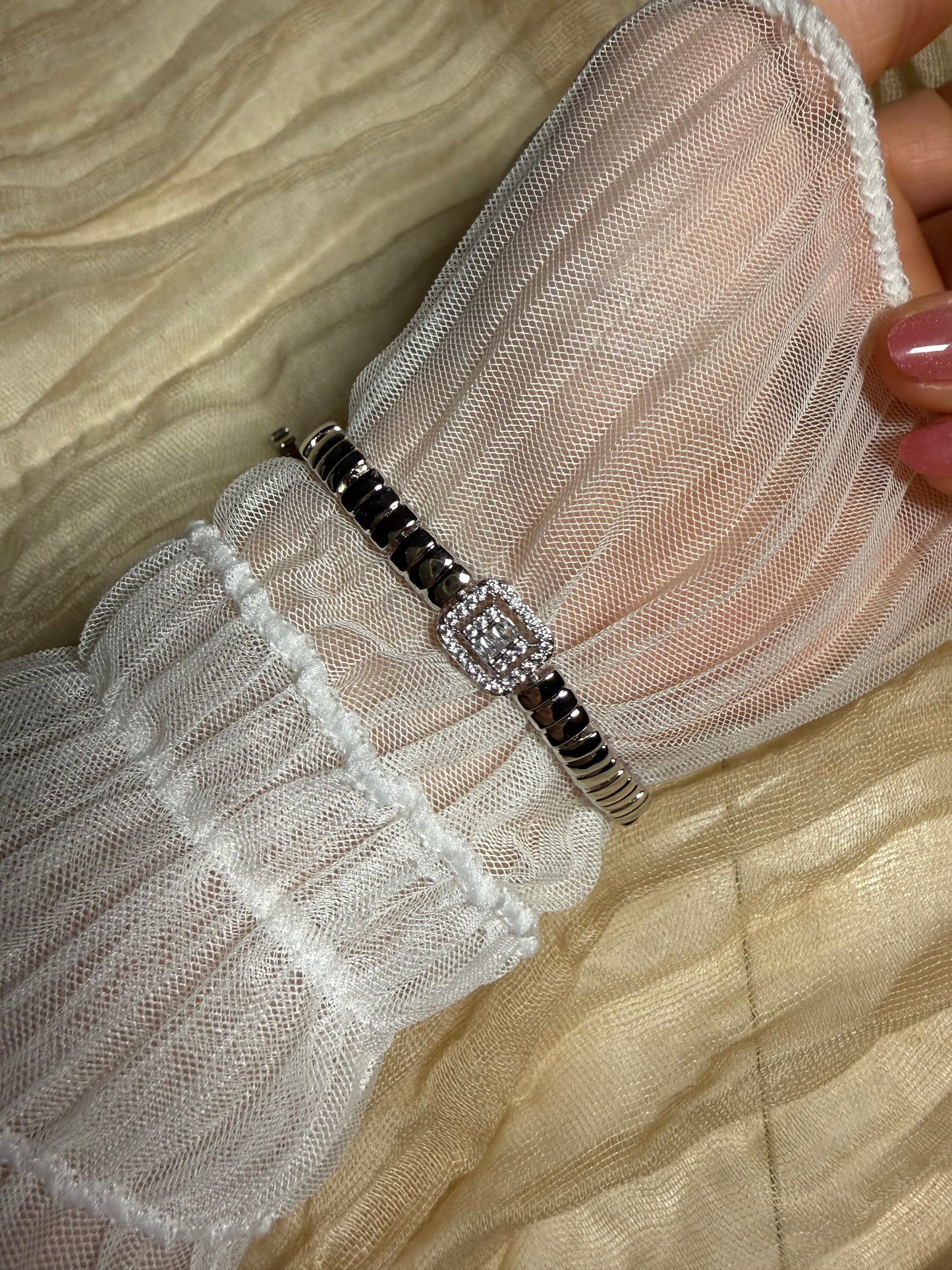 Funda Armband Silber