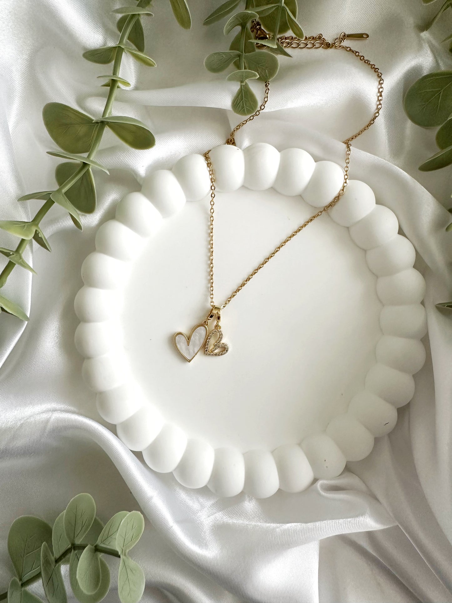 Romantisch Halskette 14 K