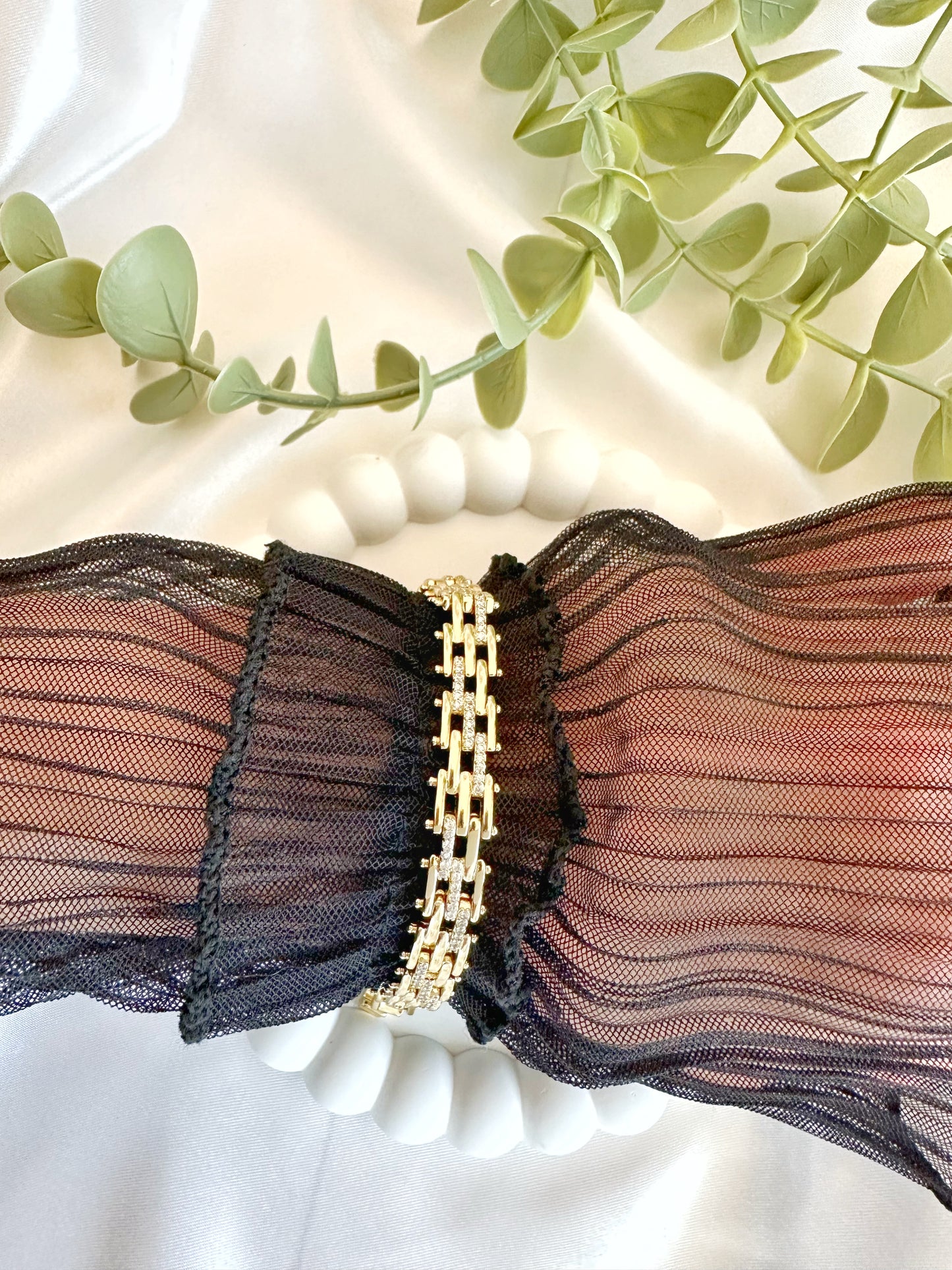 Elegant Armband 14 K