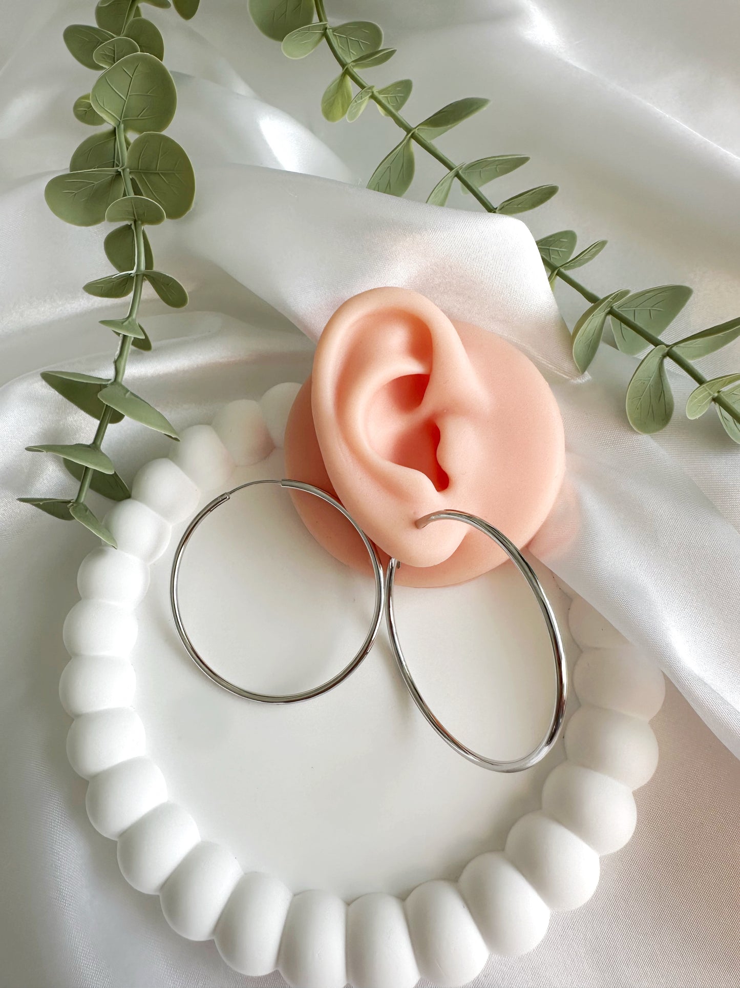 Ring Ohrring 5 cm