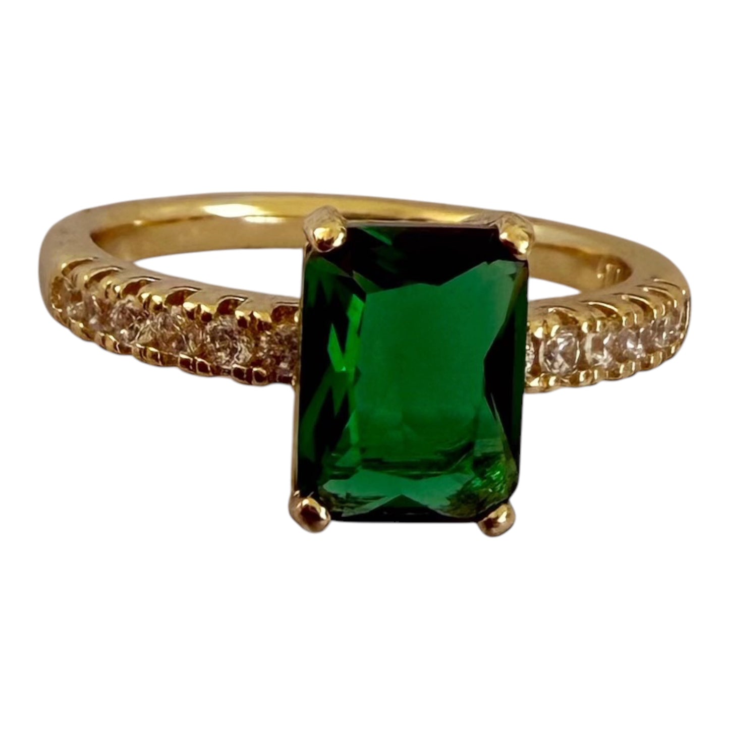 Grün Stein Ring