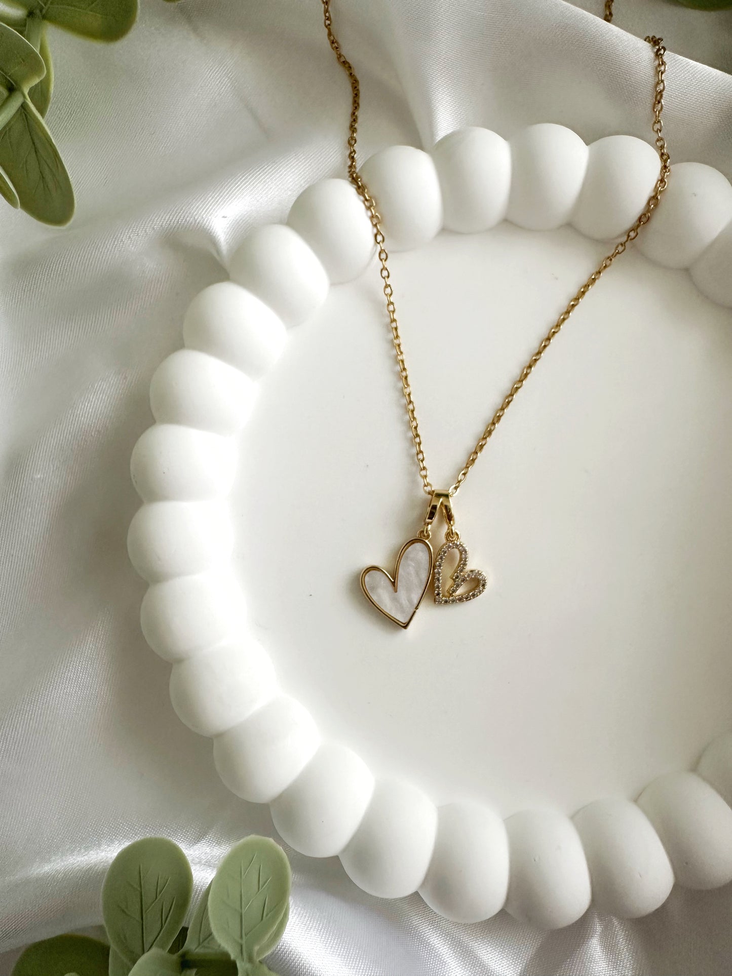 Romantisch Halskette 14 K