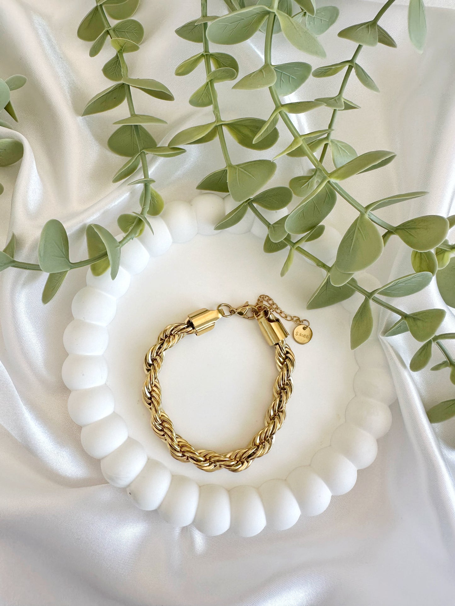 Welle Armband 14 K