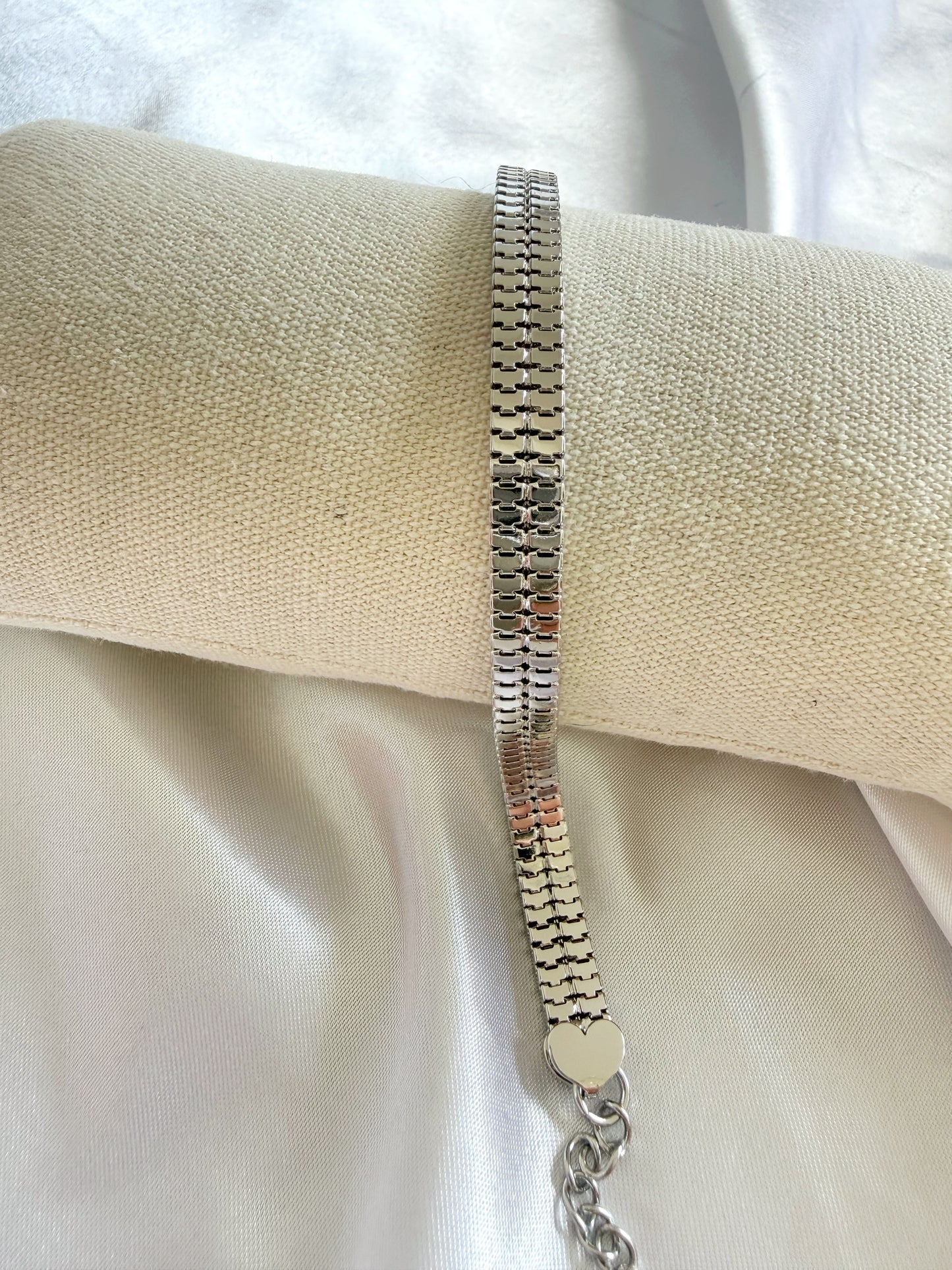 Durga Armband Silber&Kupfer