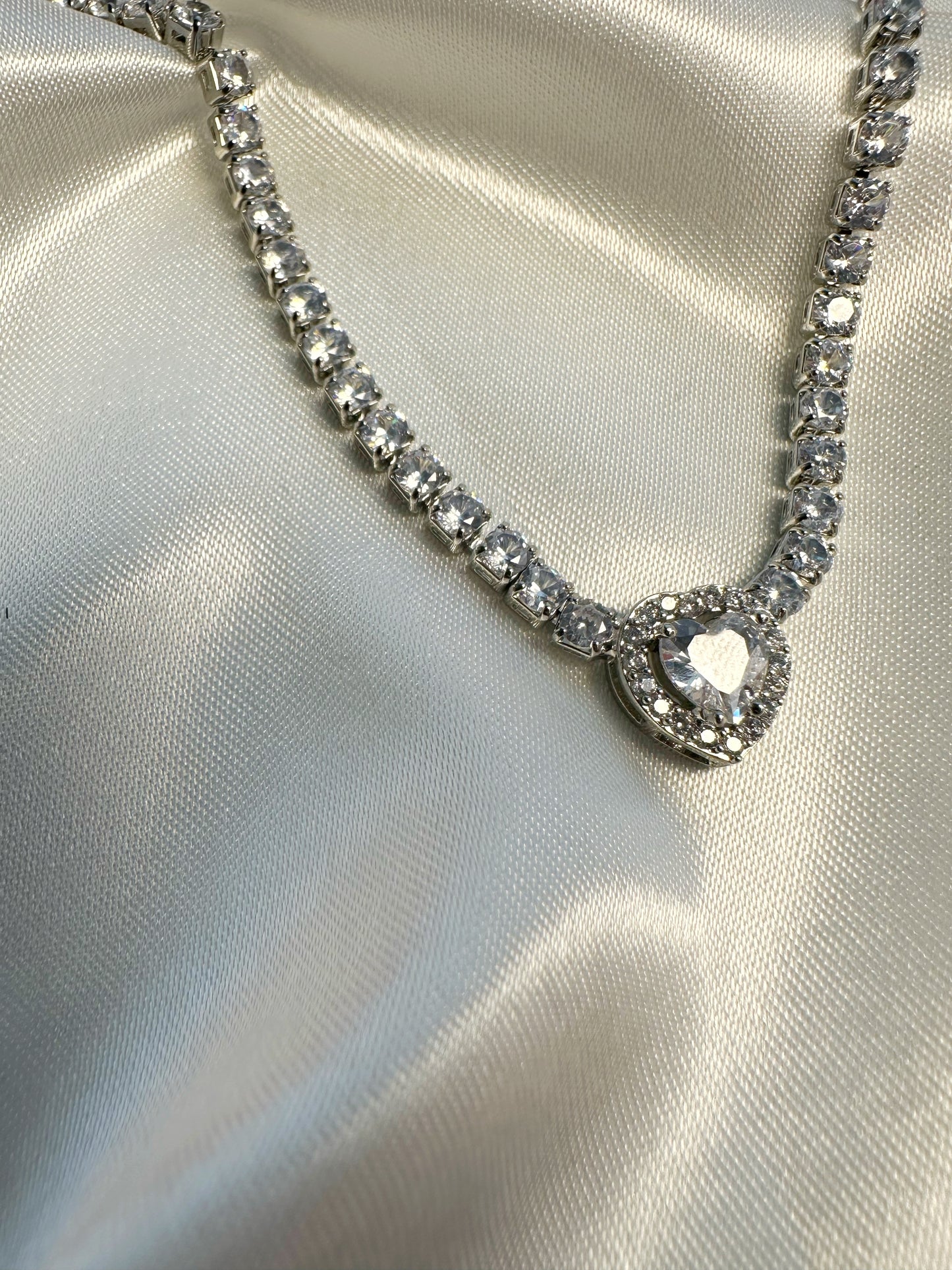 Prenses Halskette Silber