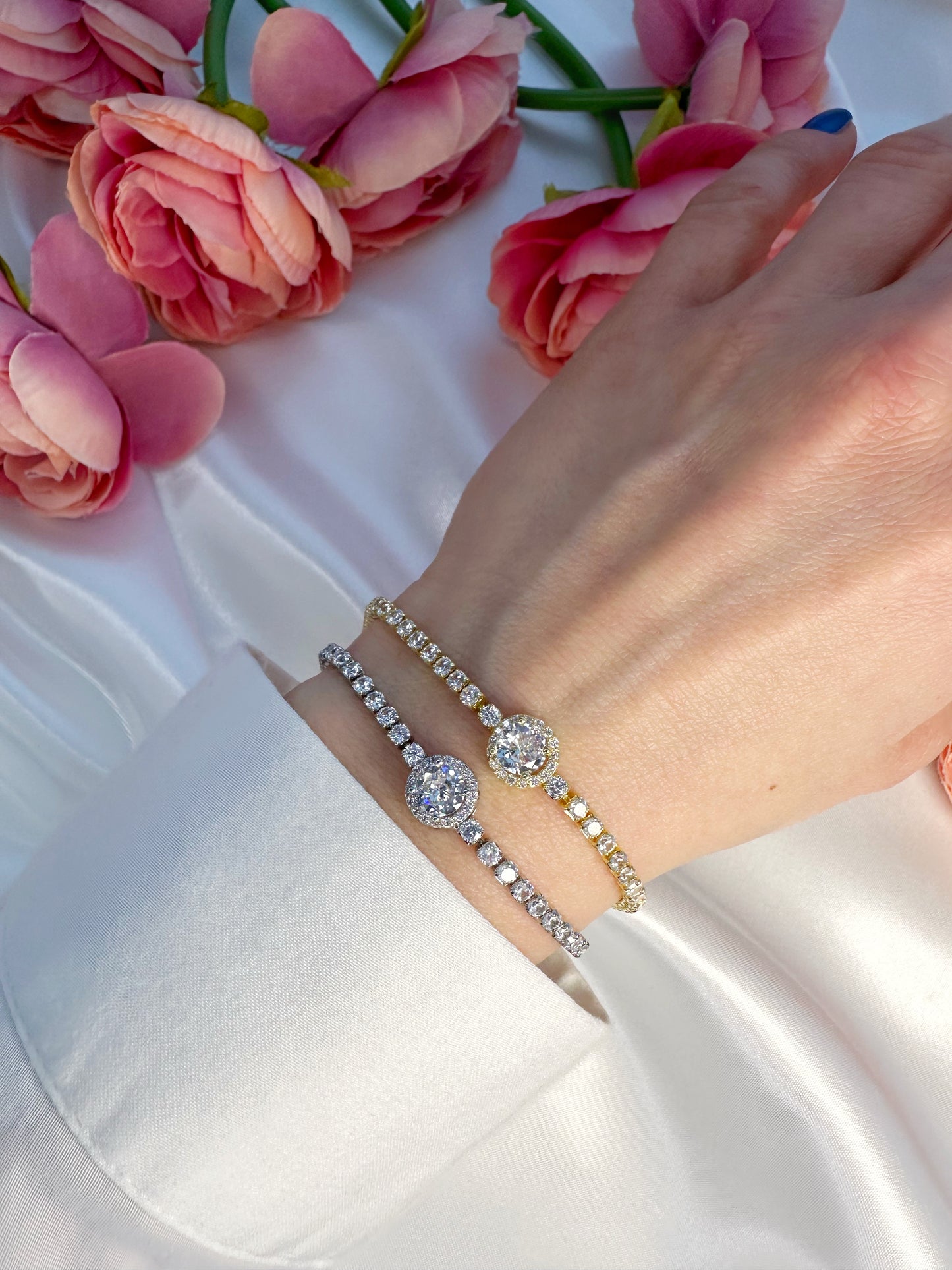 Peri Armband Silber
