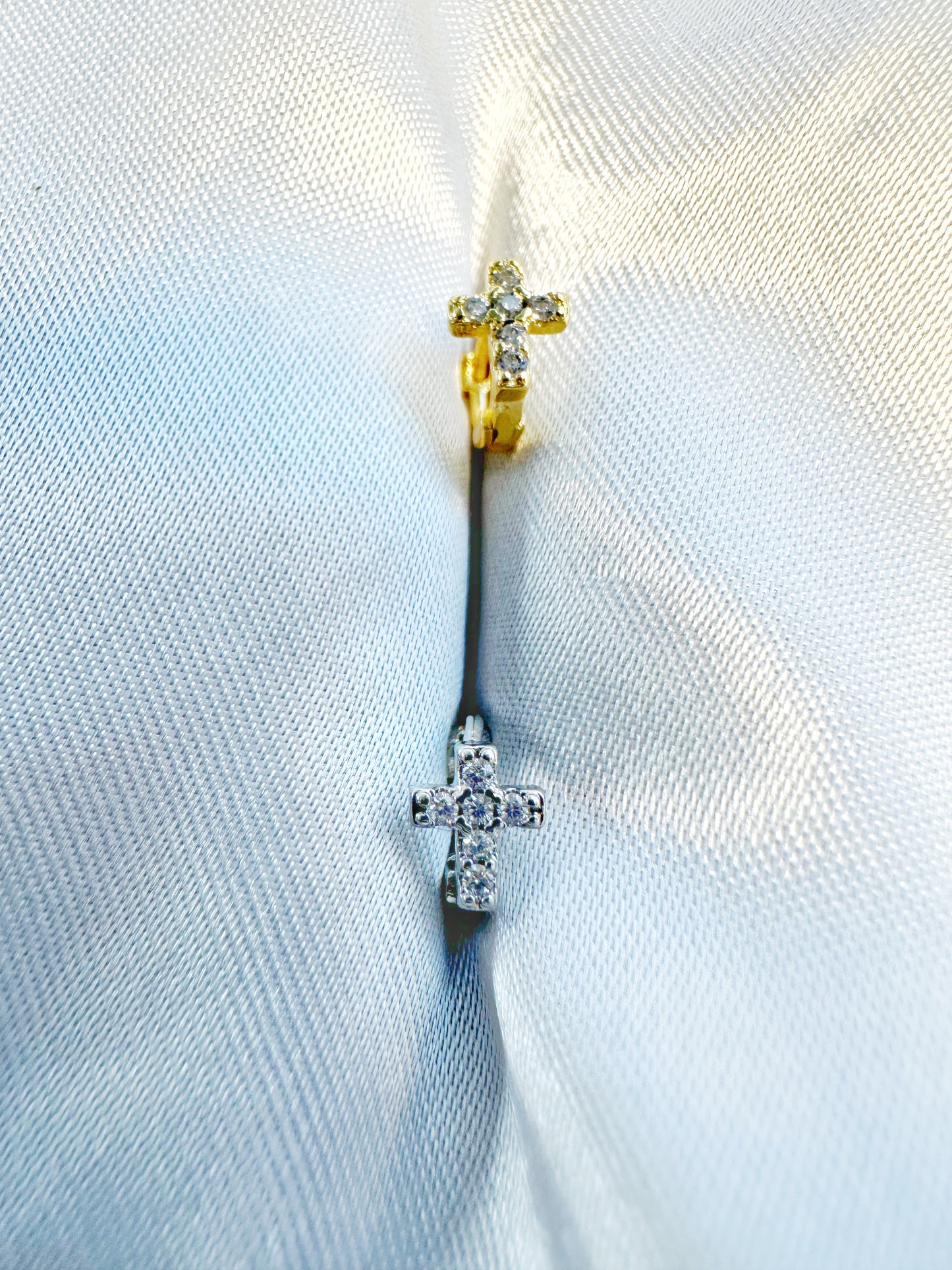 Mini Rund Kreuz Piercing