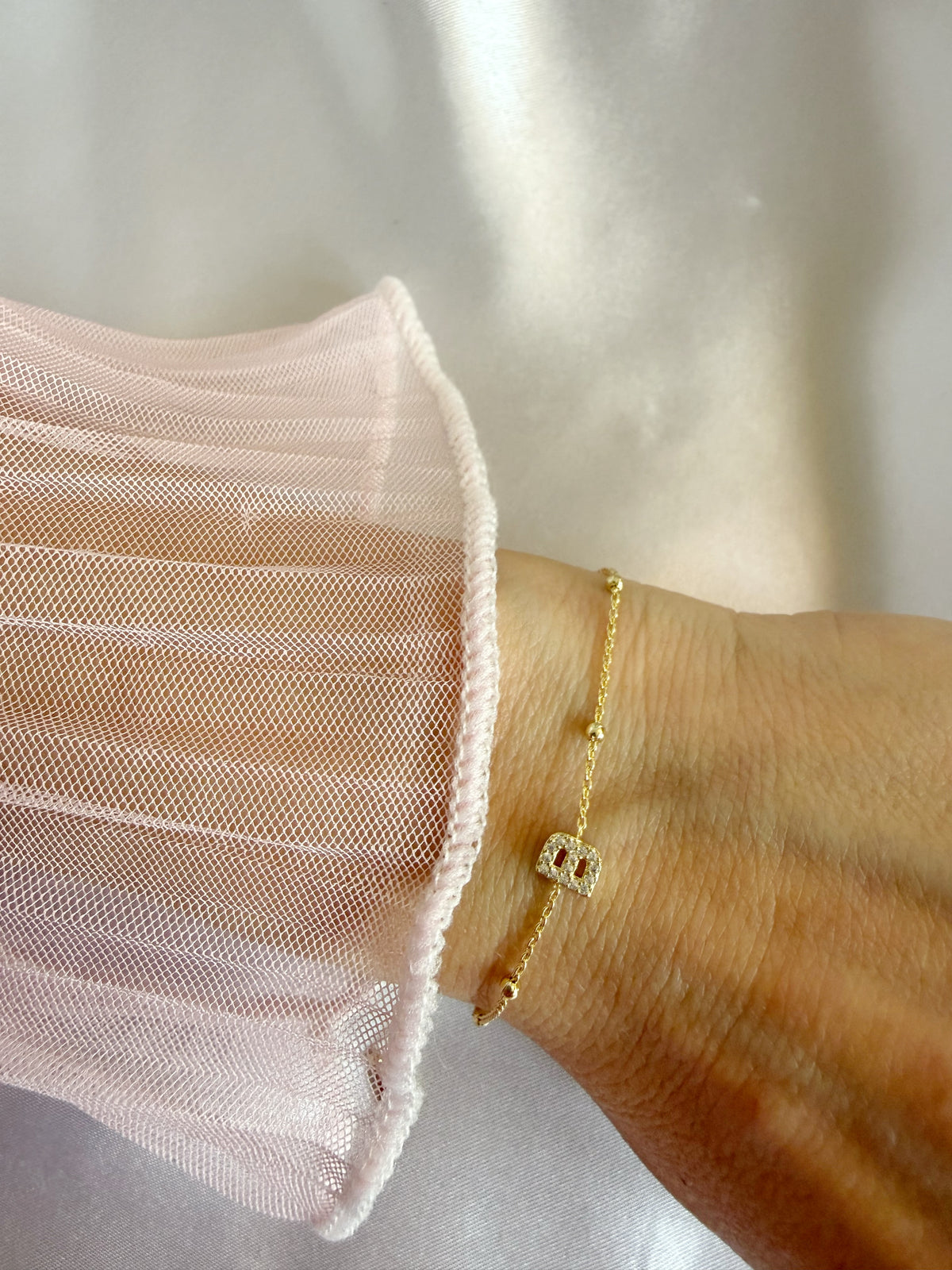 Buchstabe Armband