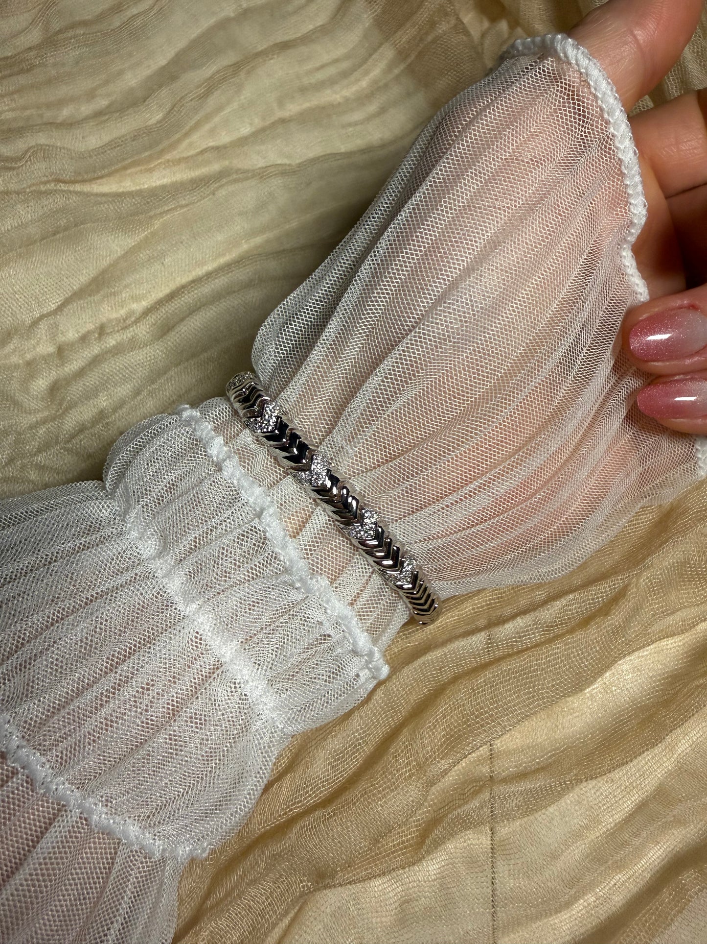 Snake Armband Silber