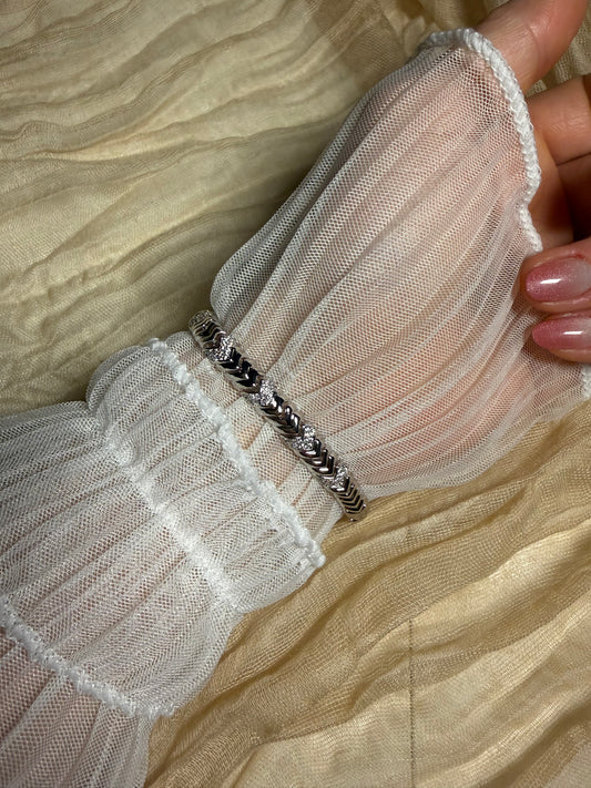 Snake Armband Silber