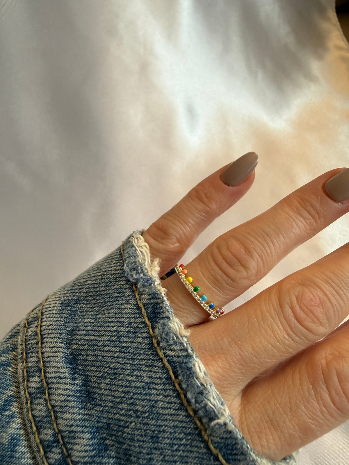 Regenbogen Ring