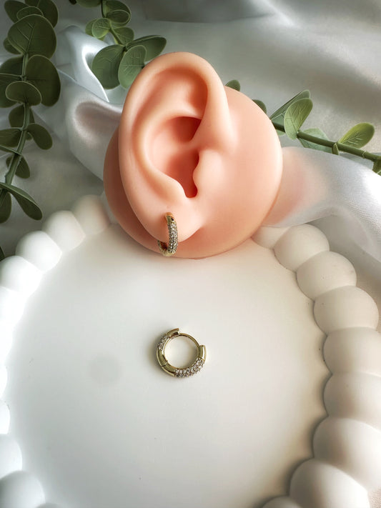 Glanz Ohrring 14 K