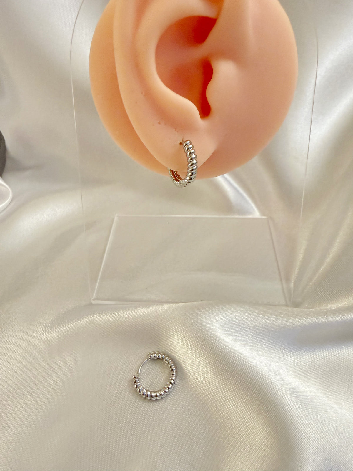 Lia Ohrring Gold&Silber