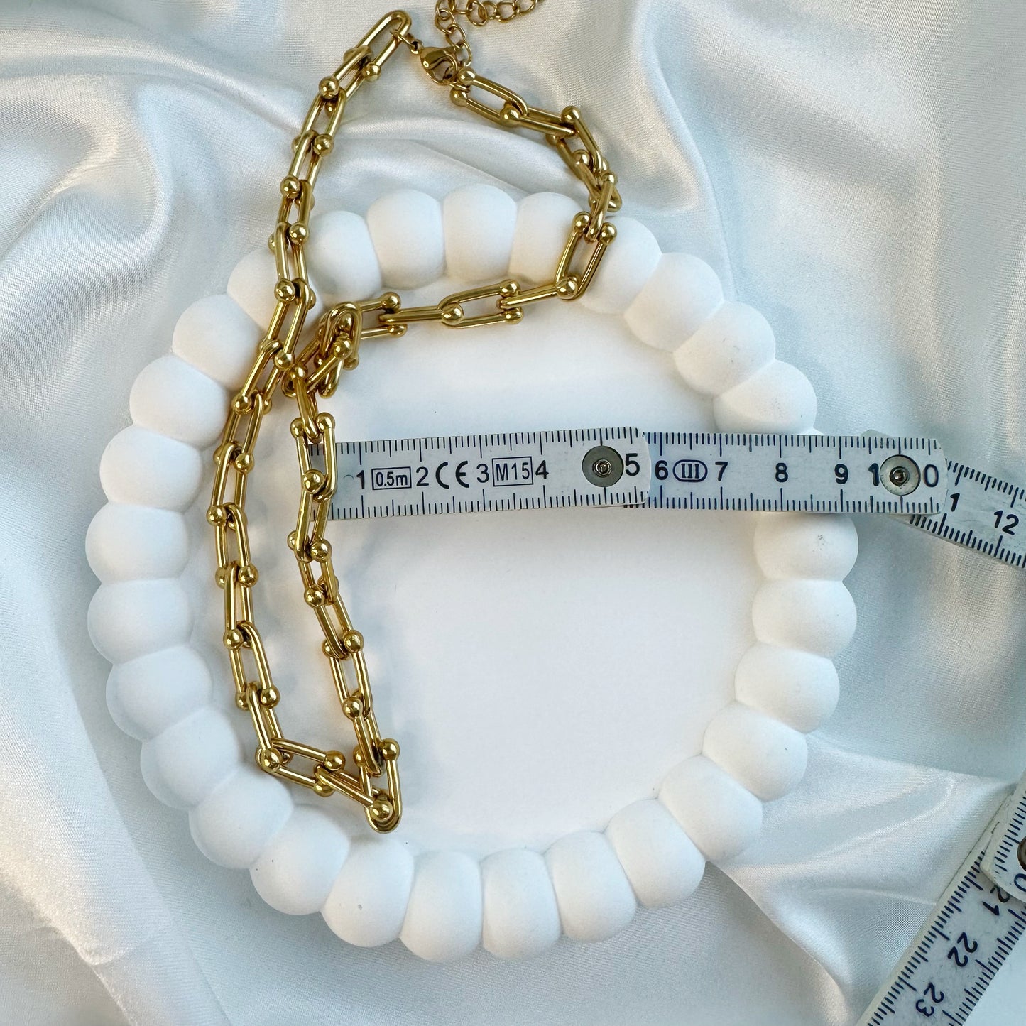 Prestige Halskette-Silber & Gold