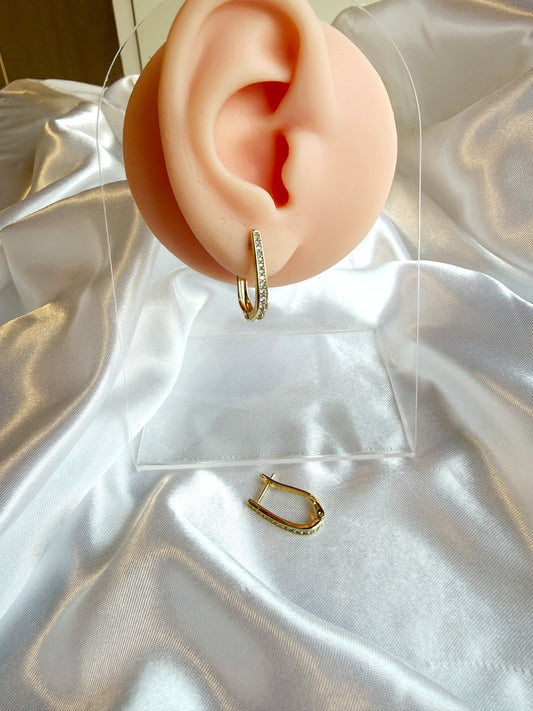 Hayal Ohrring Gold&Silber