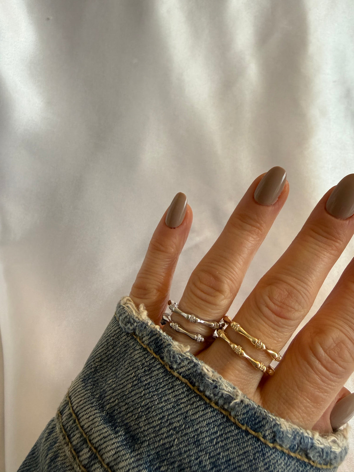 Helen Ring Gold&Silber