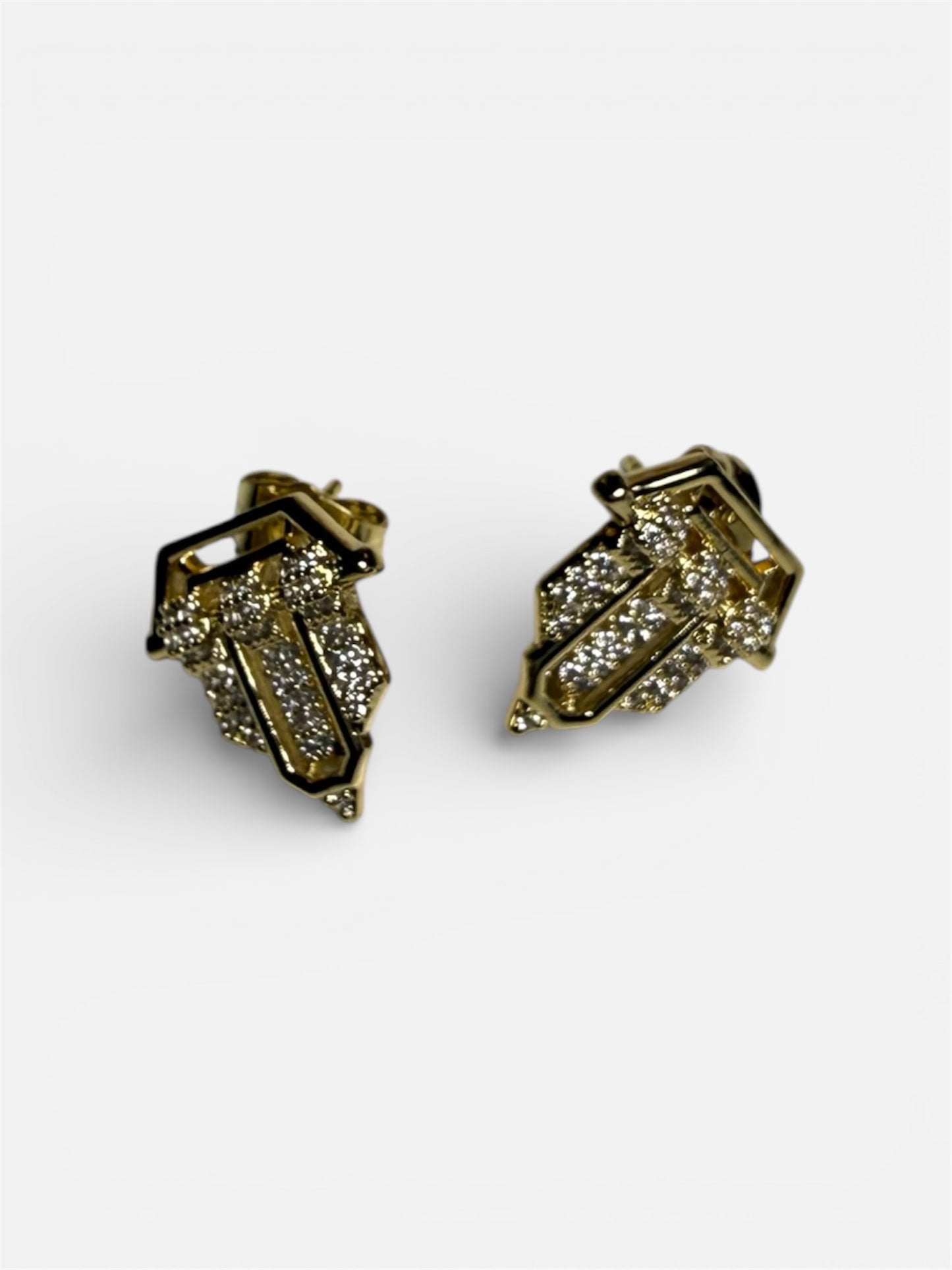 Mini Ohrring Silber&Gold