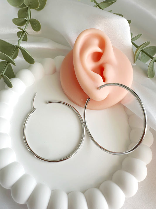 Ring Ohrring 5 cm