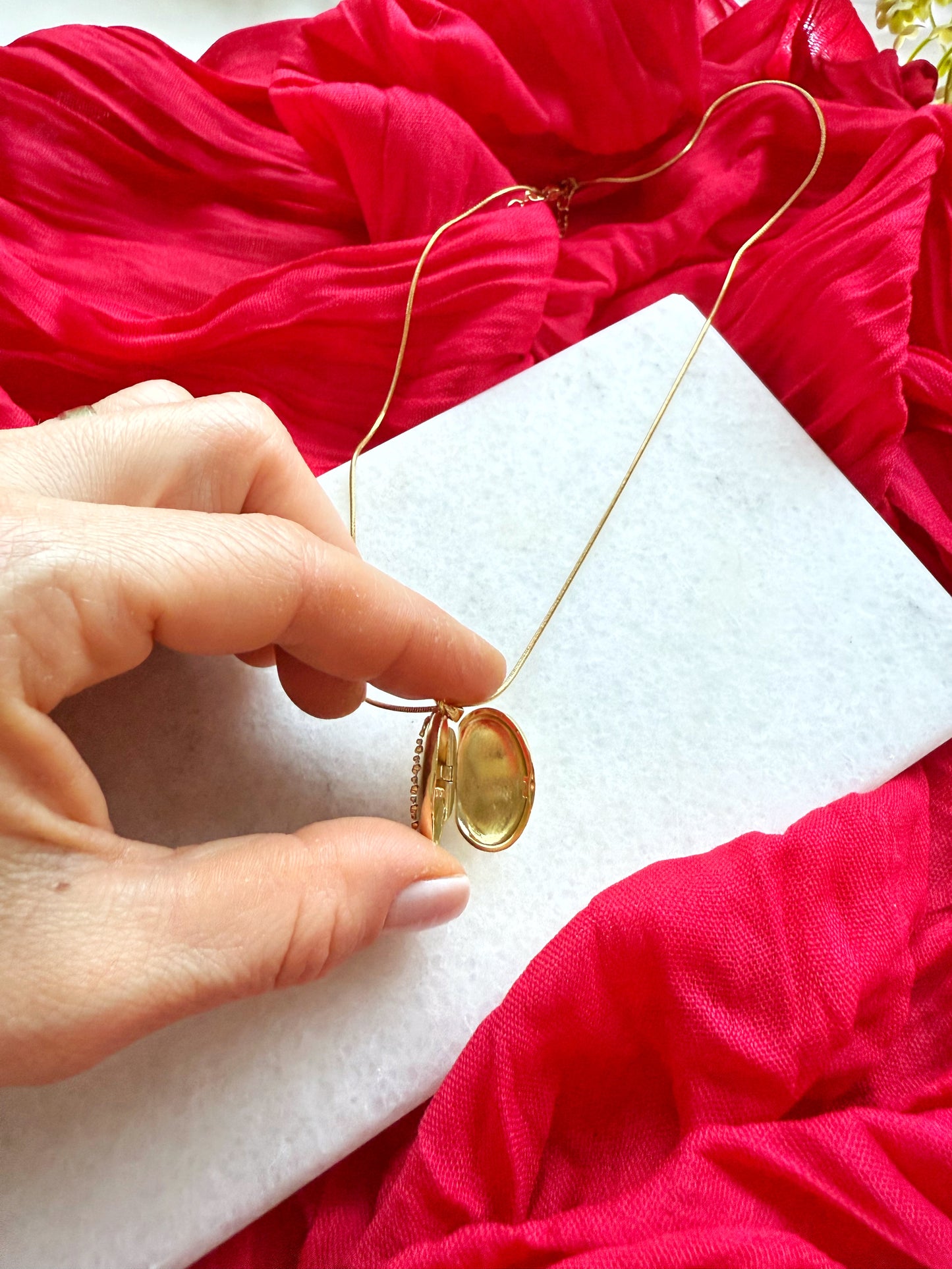 Liebesnotiz Halskette