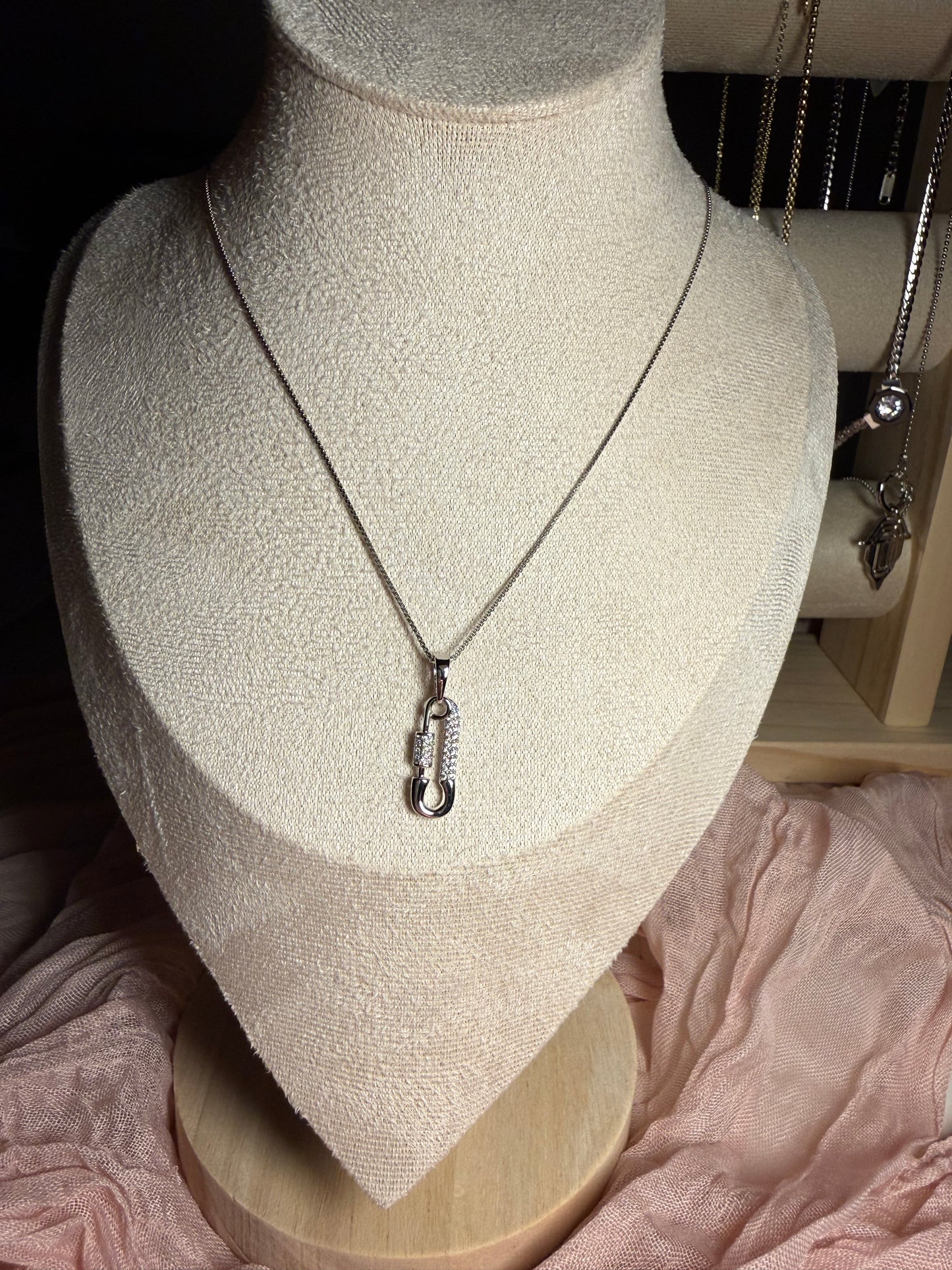 Safe Halskette Silber&Gold