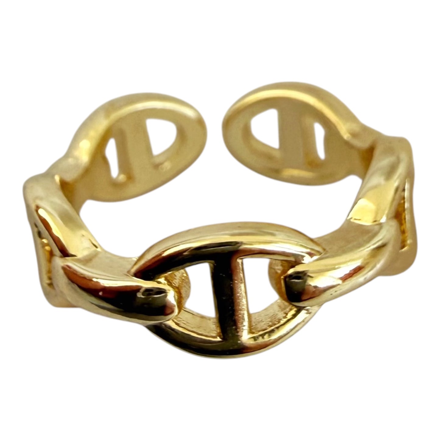 Daisy Ring Silber&Gold