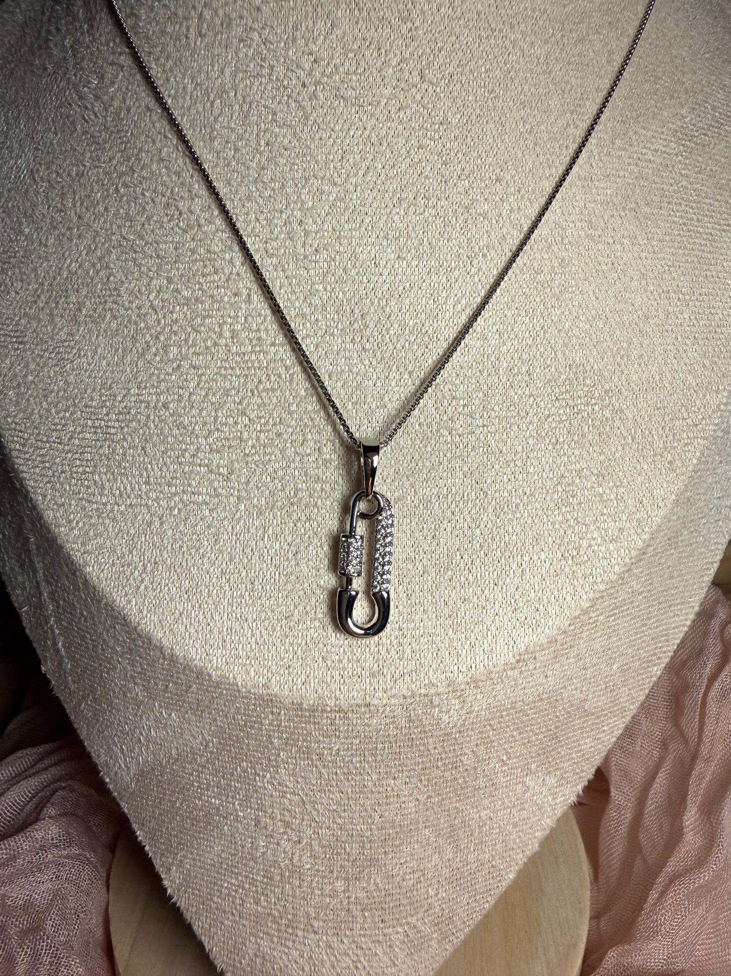 Safe Halskette Silber&Gold