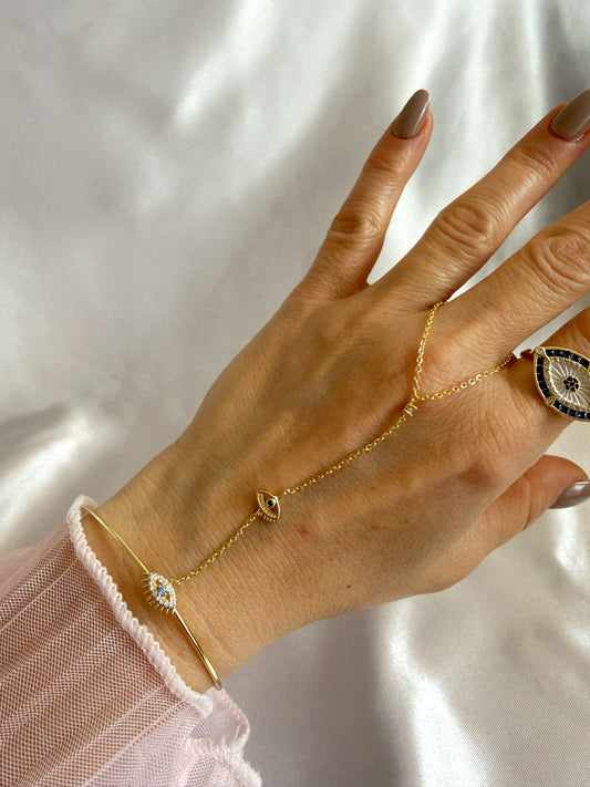 Auge Handkette