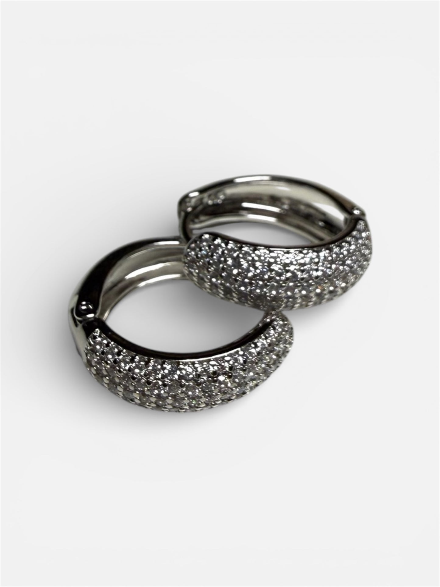 Creolen Silber Ohrring