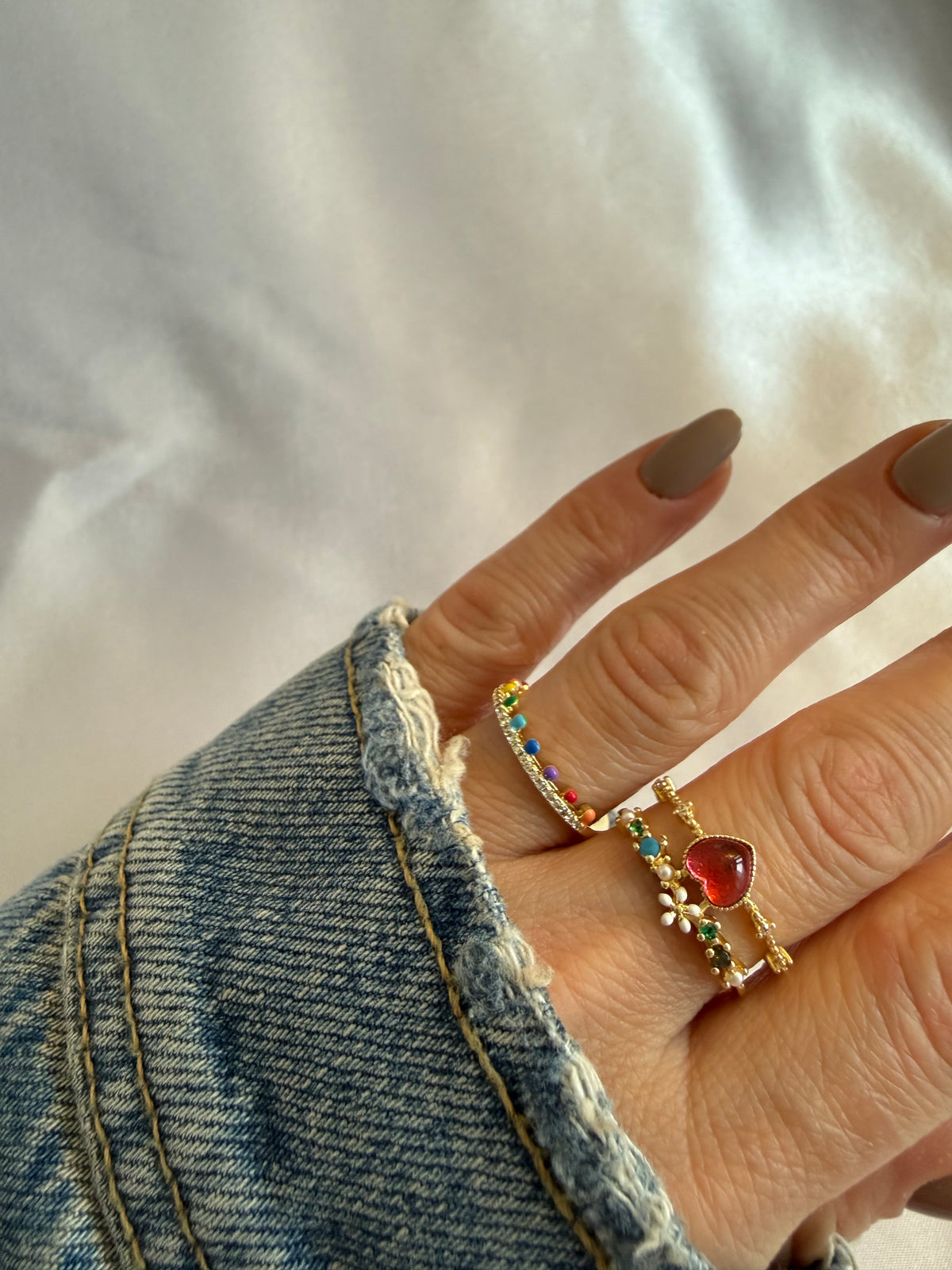 Regenbogen Ring