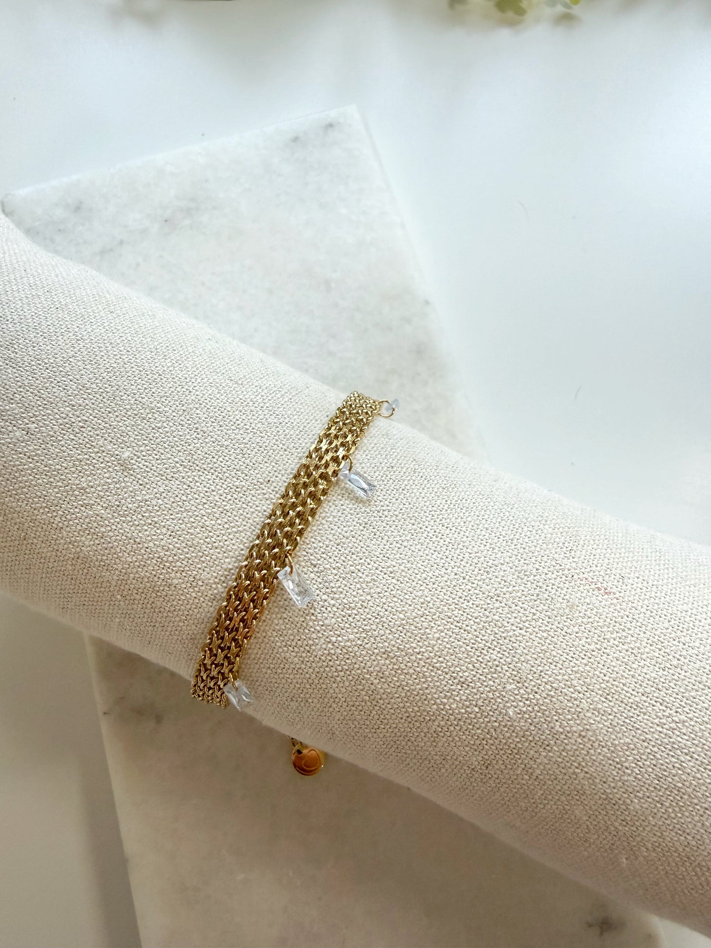 Maria mit Stein Armband