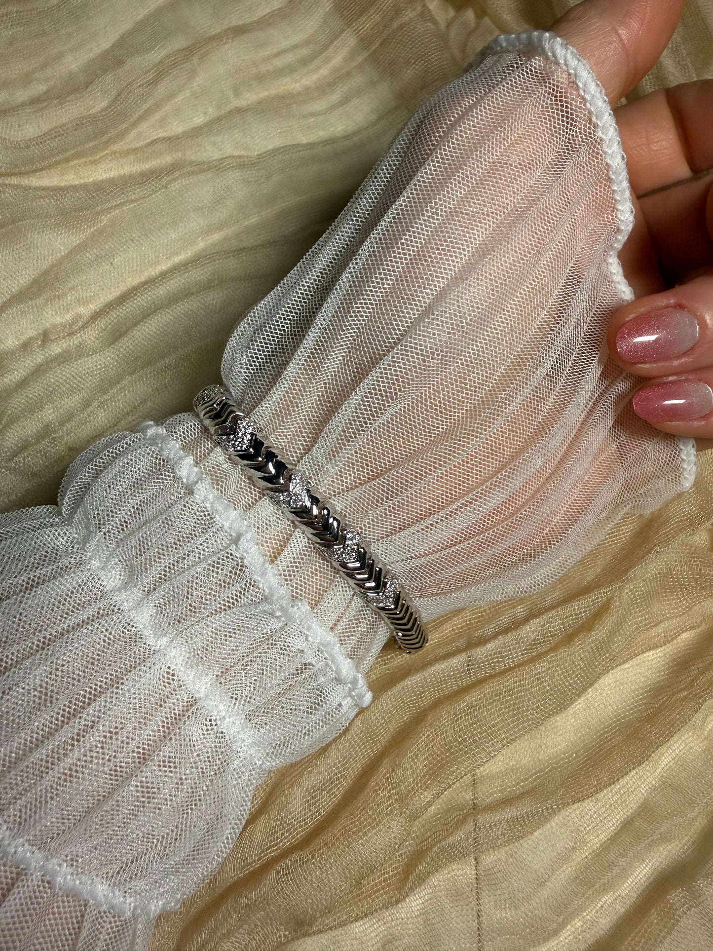 Snake Armband Silber