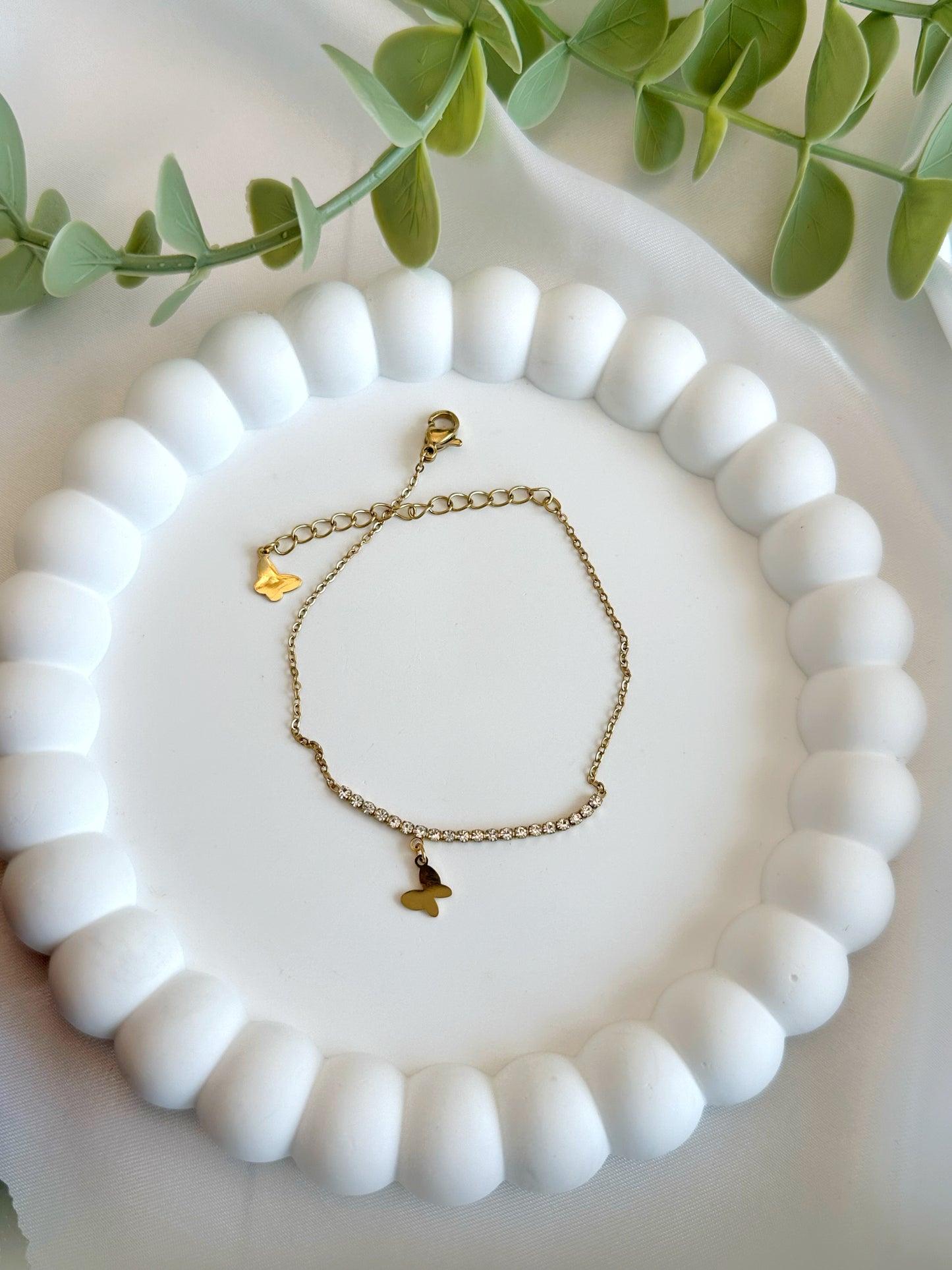 Butterfly Armband 14 K