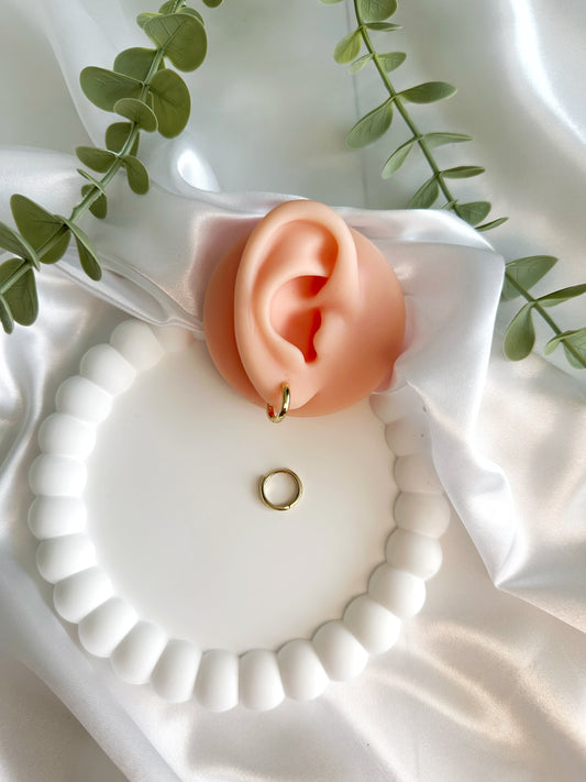 Clean Ohrring 14 K
