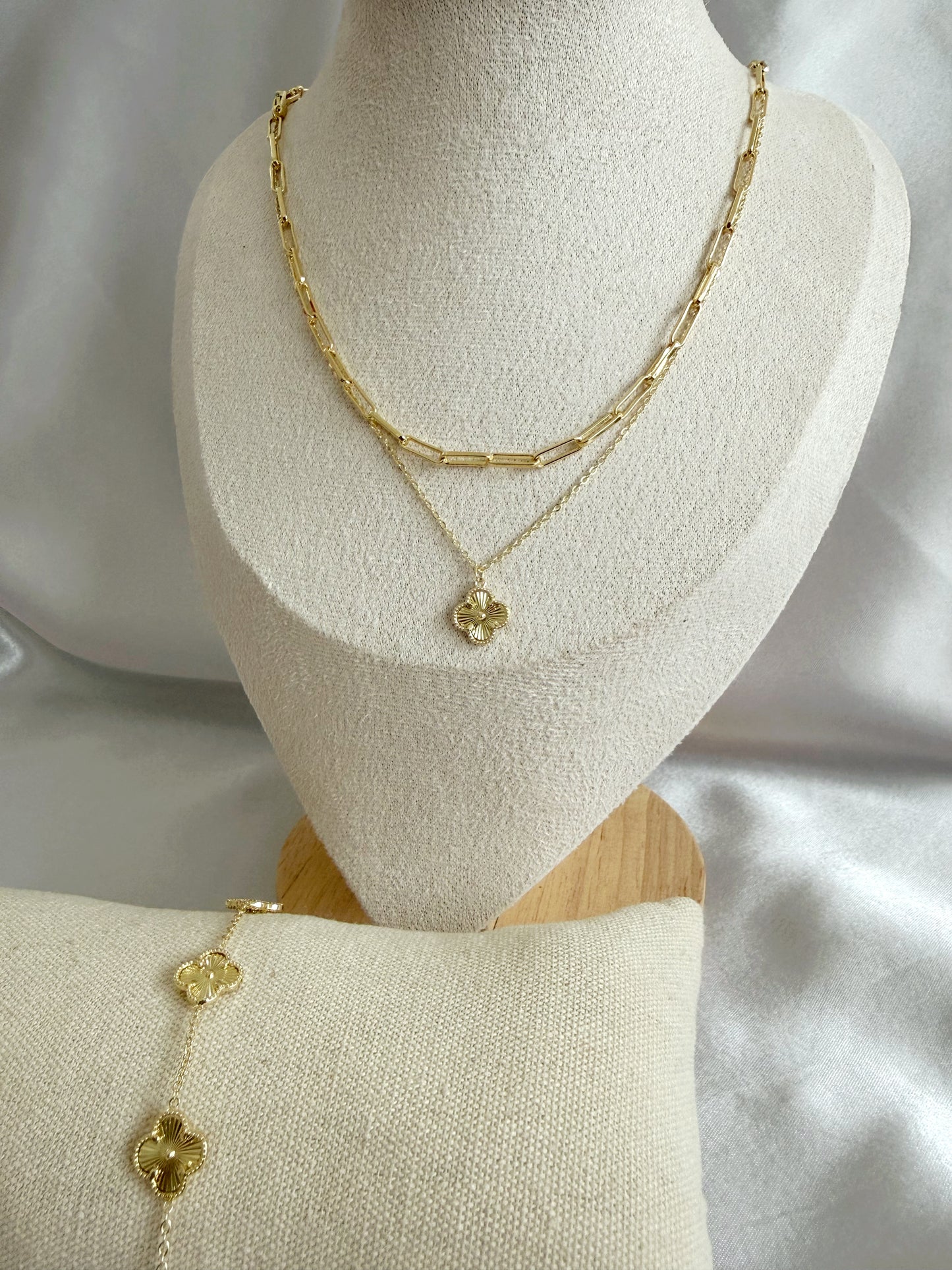 Clover Set Gold