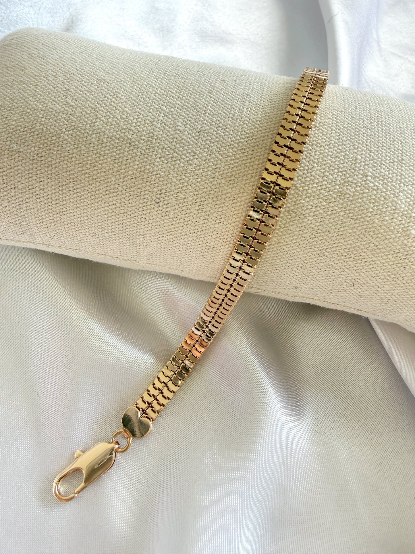 Durga Armband Silber&Kupfer