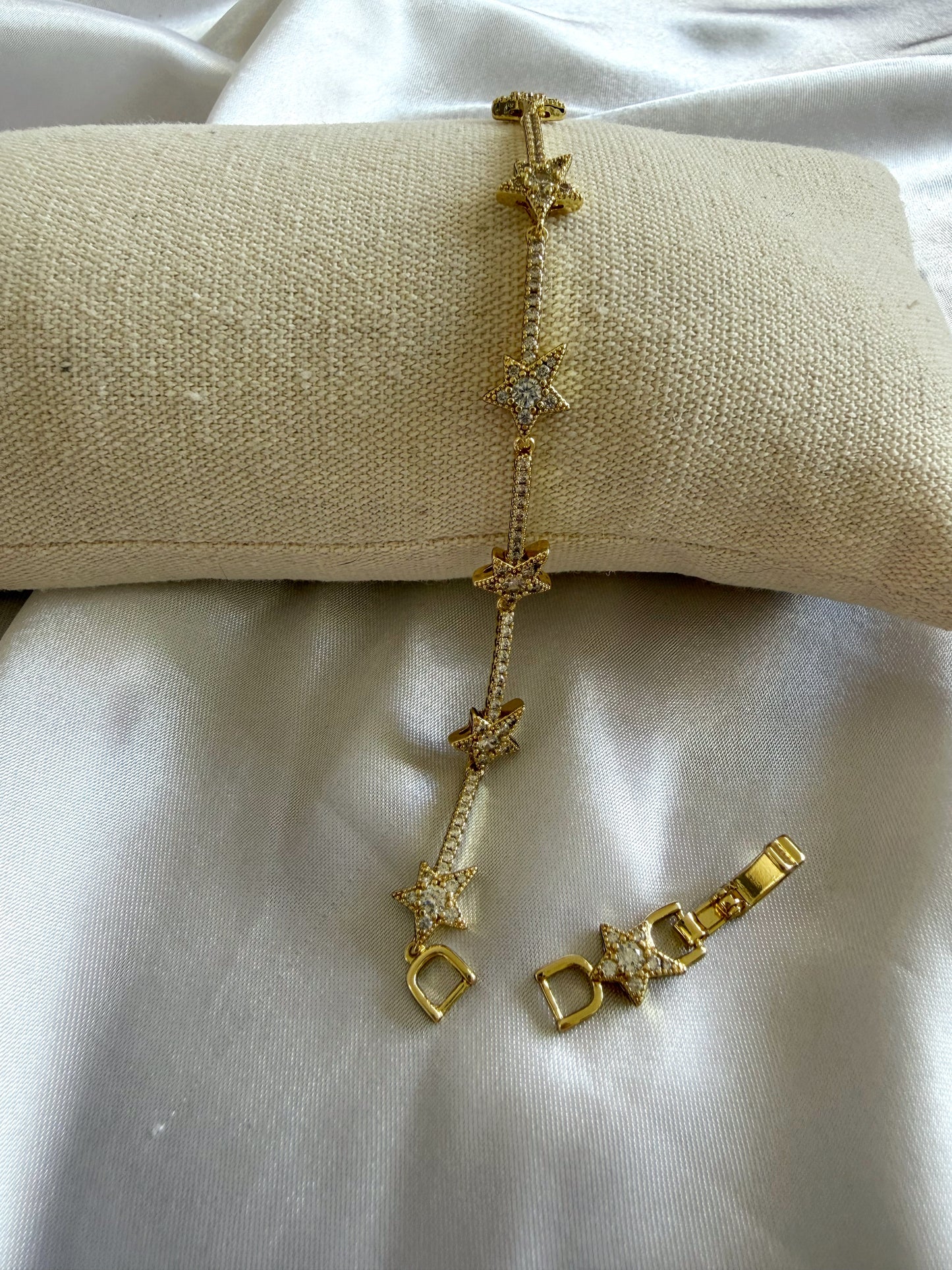 Star Armband Gold&Silber