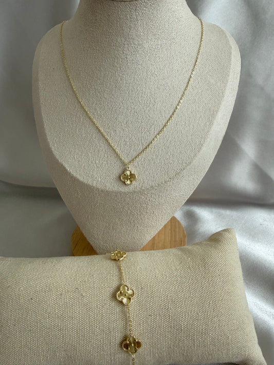 Clover Set Gold